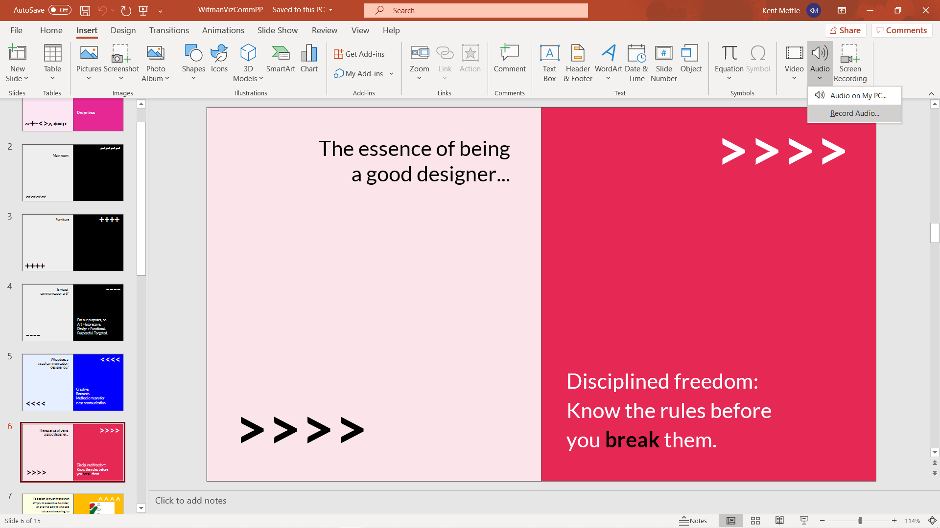 How to do a voiceover on a PowerPoint presentation and add