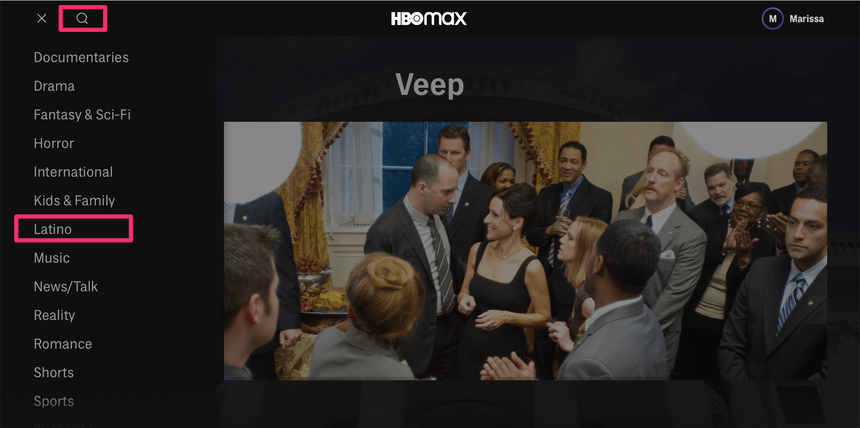 How to watch titles on HBO Max in another language or change the