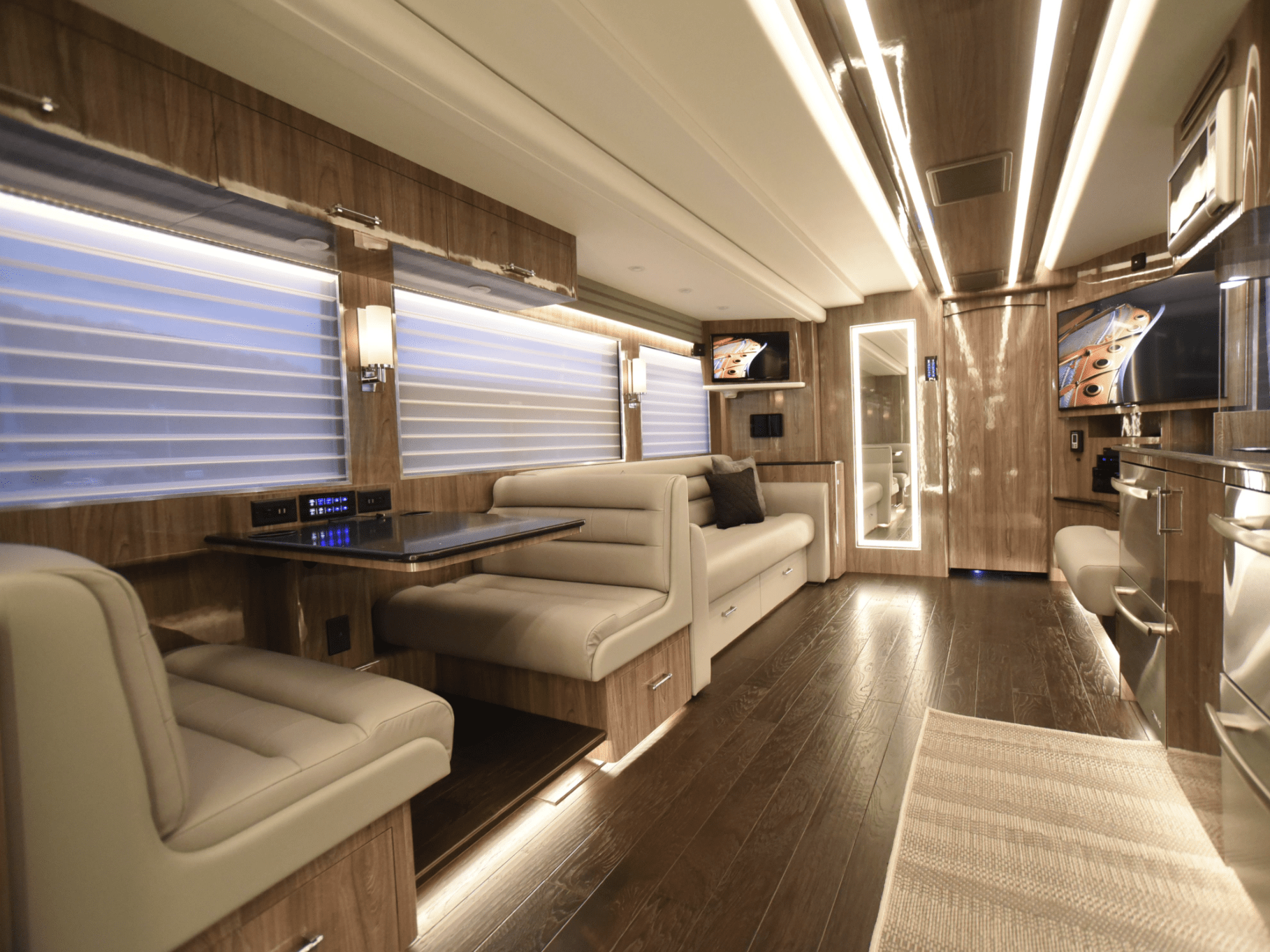 Band Tour Bus Exterior