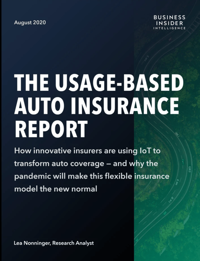 UsageBased Auto Insurance Report From Insider Intelligence