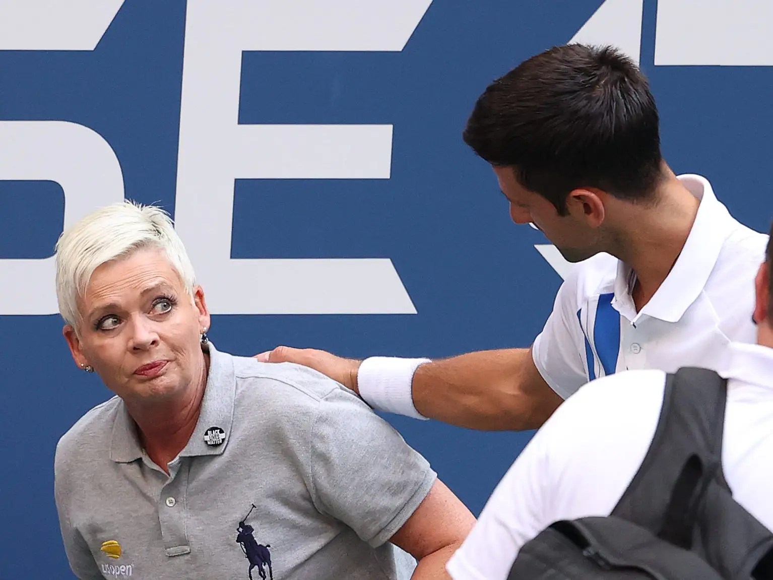 Novak Djokovic accidentally hit a French Open line judge ...