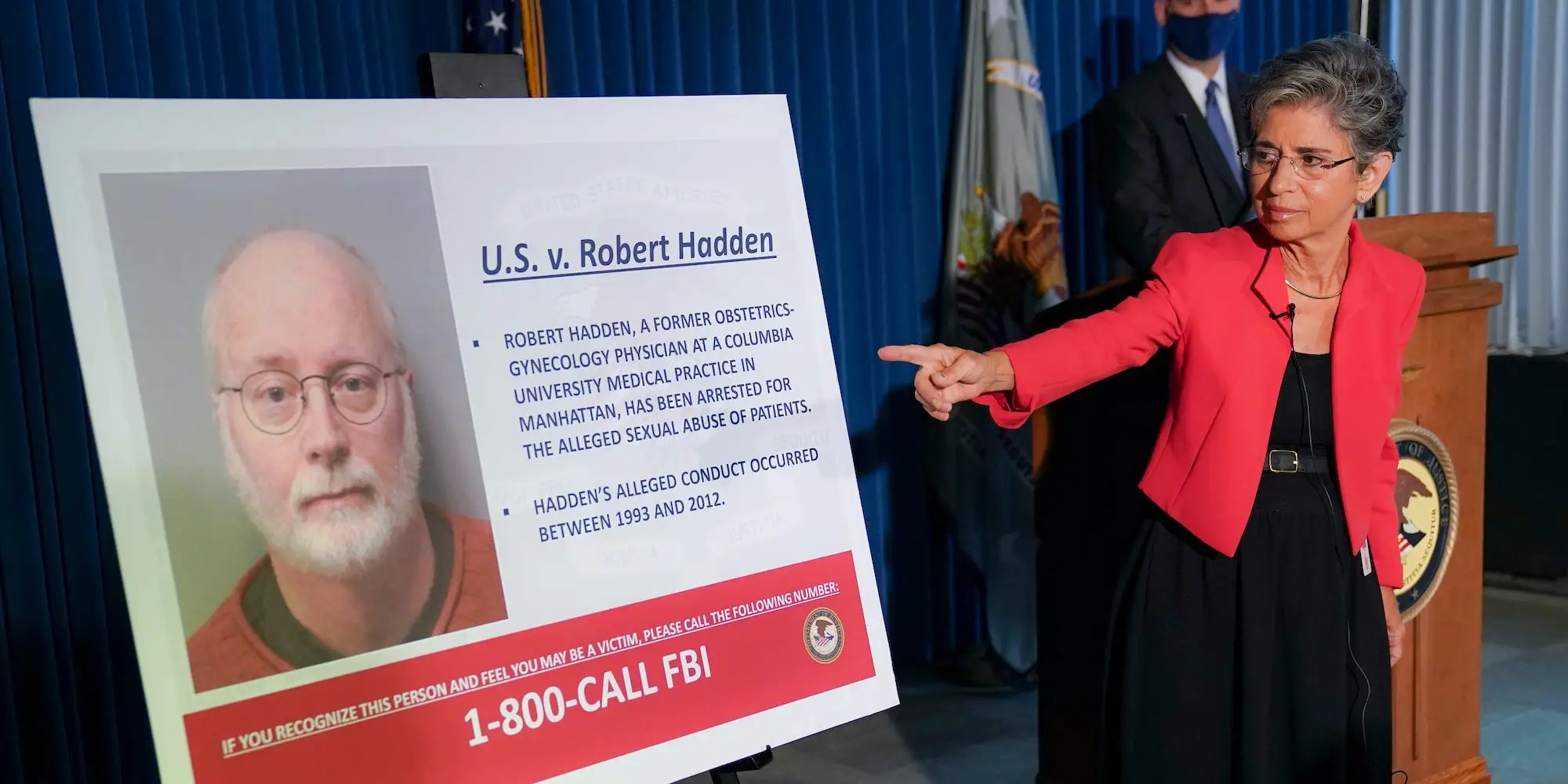 A New York doctor who treated former presidential