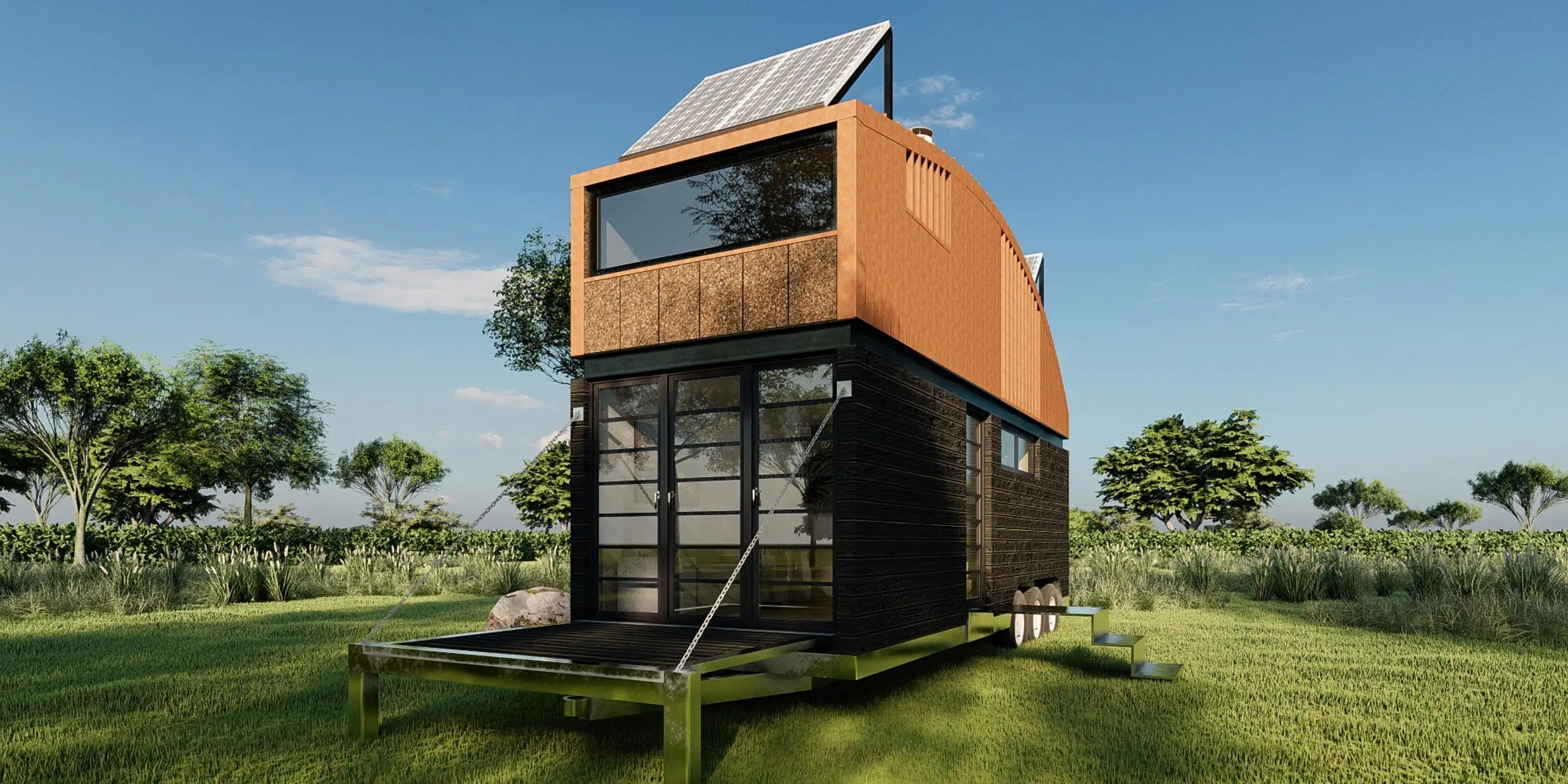 Natura Tiny Home on Wheels Was Built to Be Luxurious and EcoConscious
