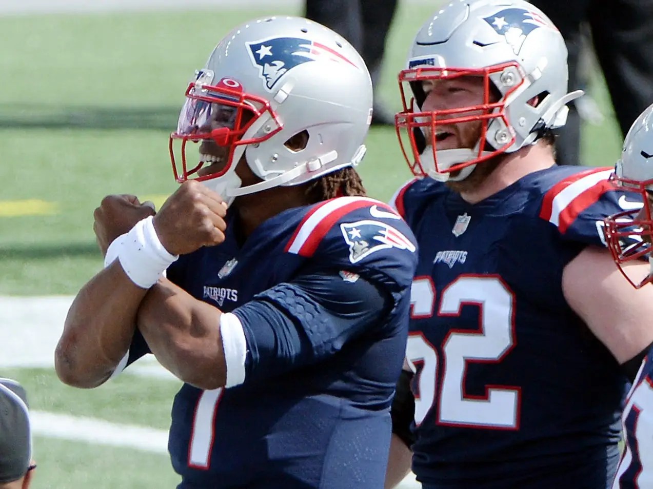 Video Cam Newton Gives Tribute to Chadwick Boseman After Patriots TD