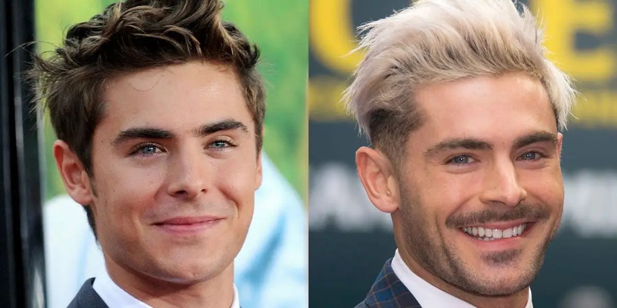 23 Male Celebrities Who Have Bleached Their Hair Platinum Blonde
