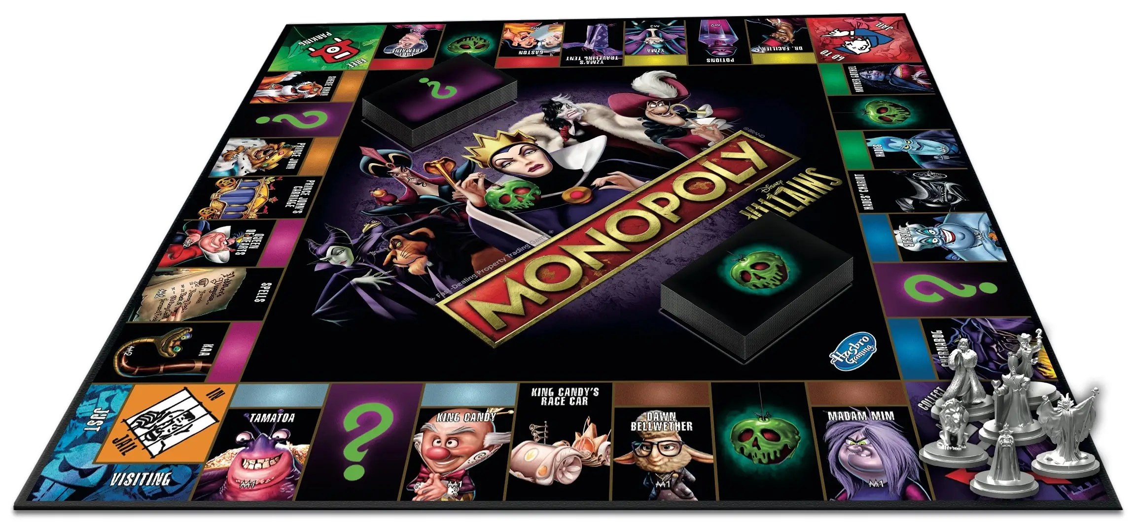 MONOPOLY Disney Villains Juegos de tablero Juguetes y juegos futakuchi
