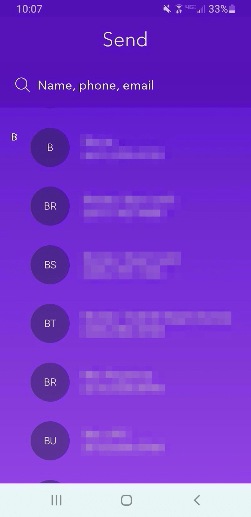 How to send money to contacts with Zelle mobile app