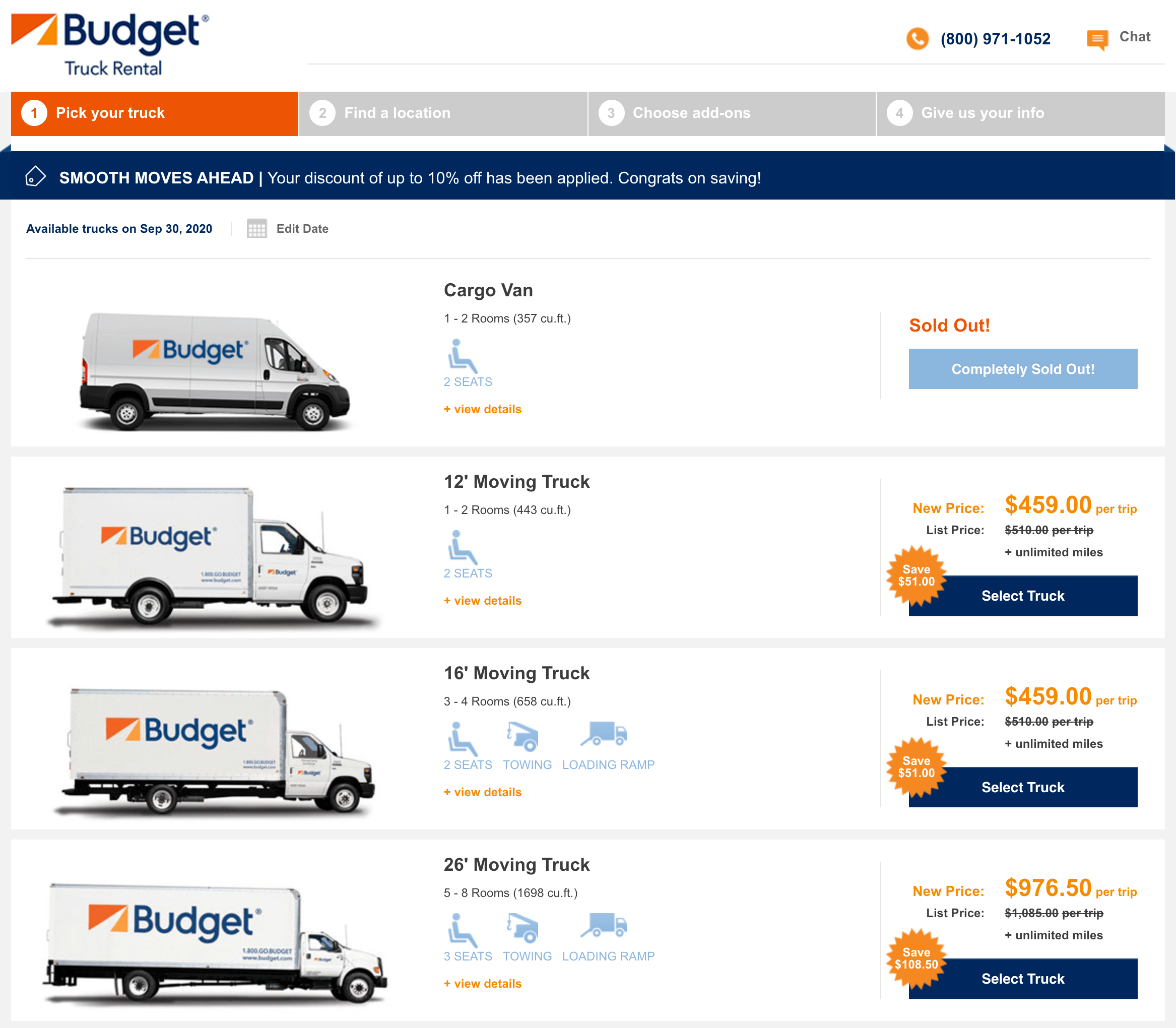 Renting a UHaul to move out of California can be 4 times more