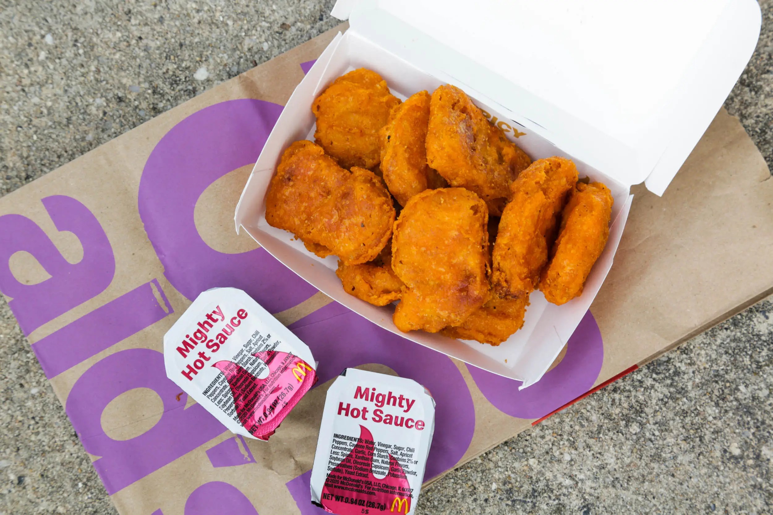 I compared McDonald's new spicy chicken McNuggets against Wendy's