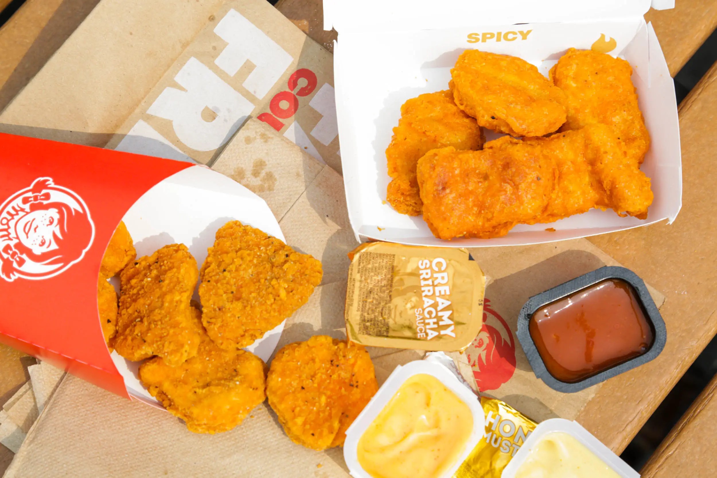 I compared McDonald's new spicy chicken McNuggets against Wendy's