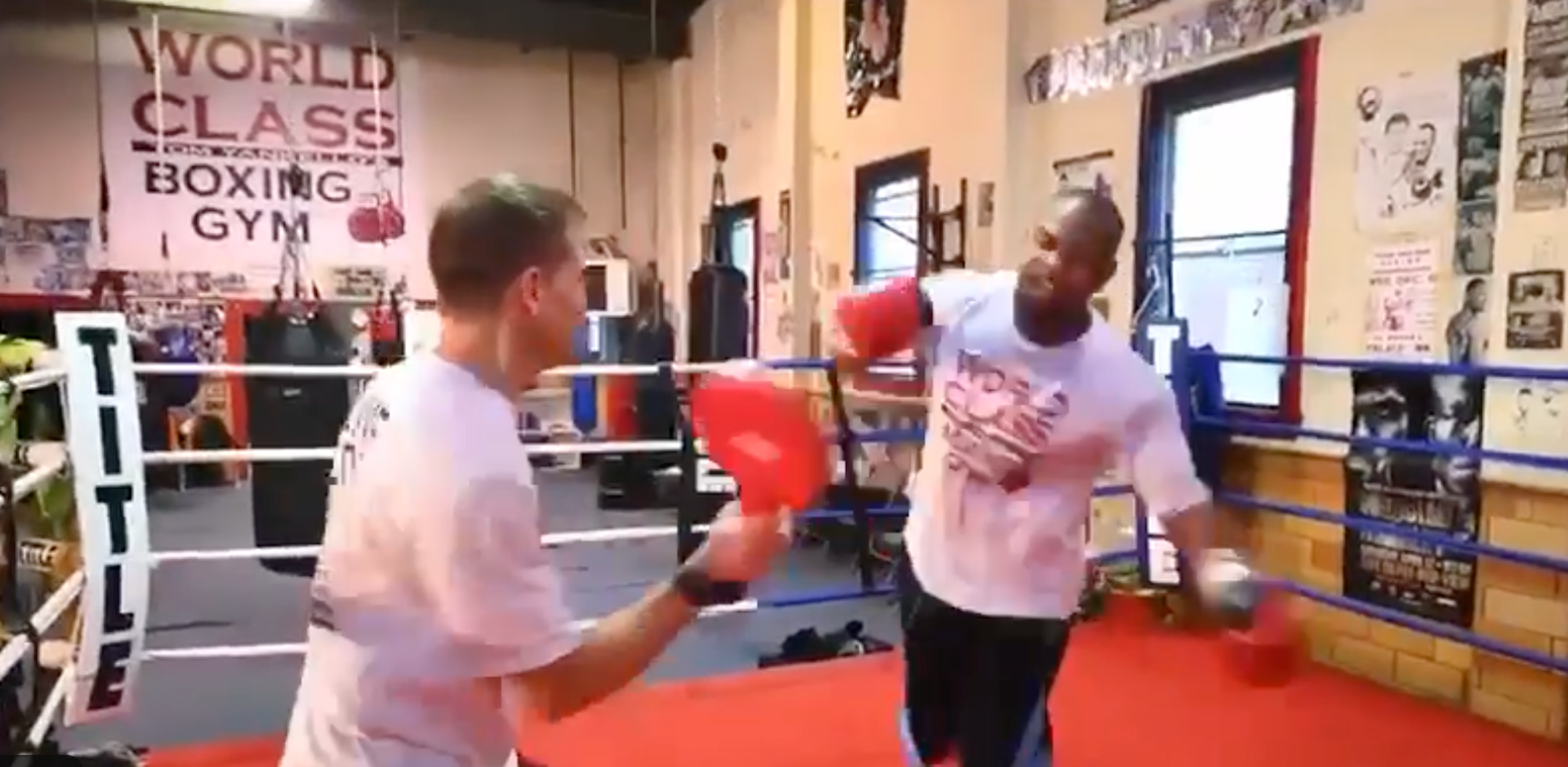 Roy Jones Jr. fired back at Mike Tyson with a rare training video of