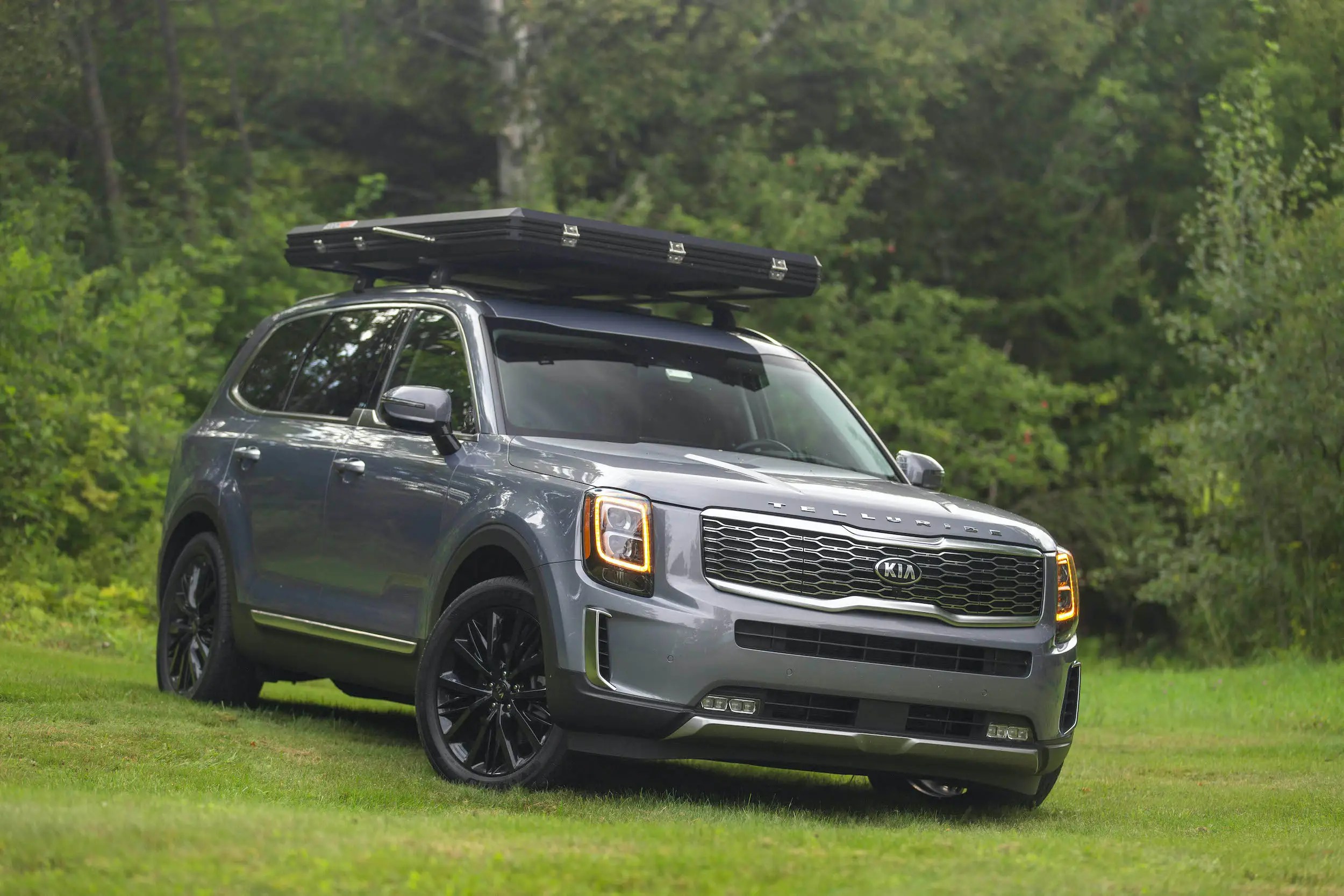 I slept in the Kia Telluride's optional 3,400 roof tent and it made