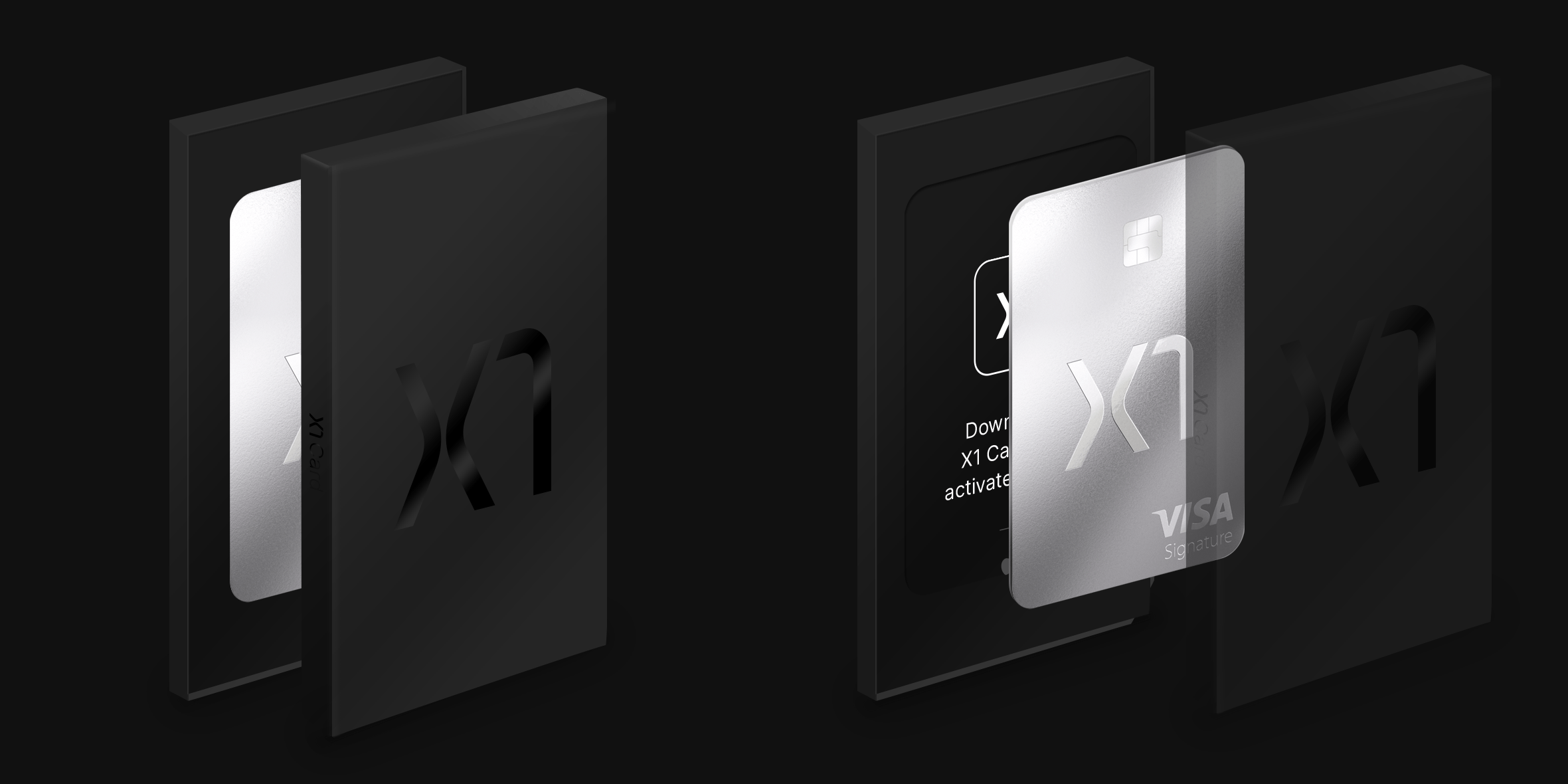 New X1 Credit Card Smart Features and Credit Limits Based on