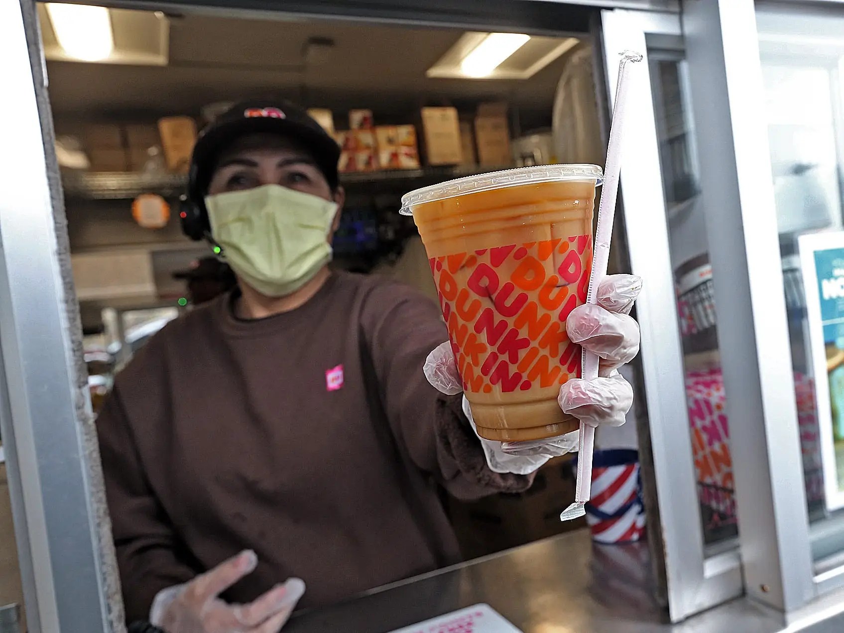 The coffee rush in the US has shifted from bright and early to later in