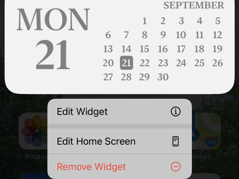 iOS 14 allows users to customise the iPhone's home screen more than
