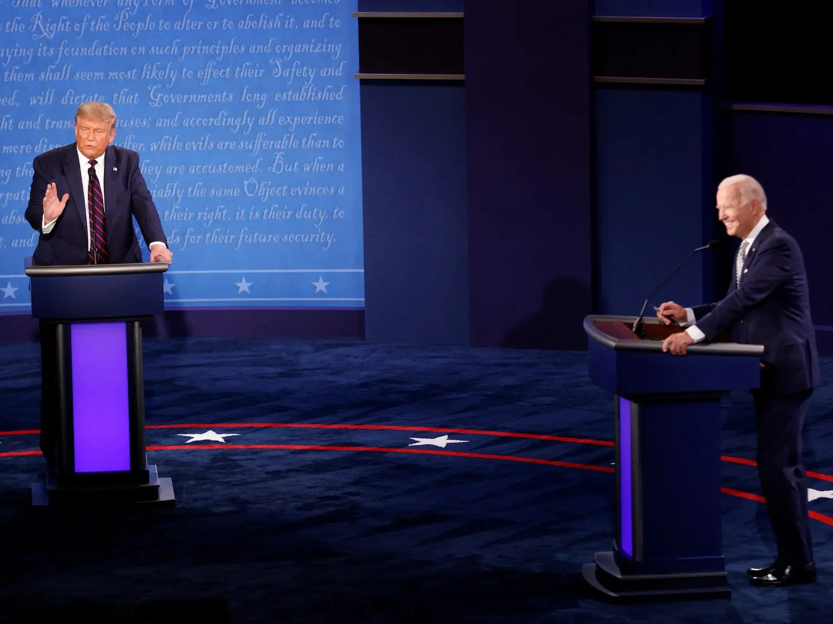 The first 2020 debate was a political horror show as Trump tried to