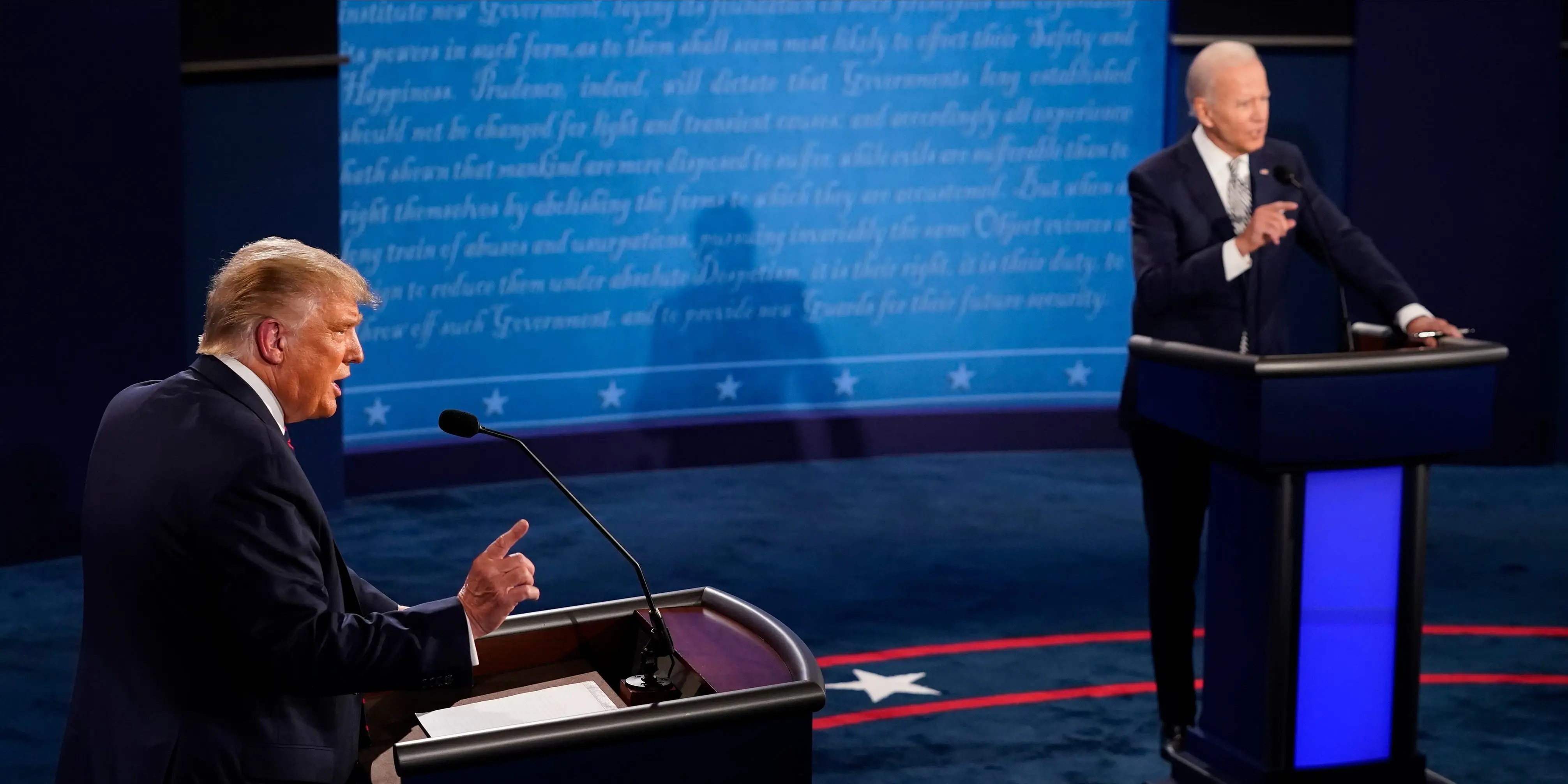 These Charts Show How Much Presidential Candidates Paid in Tax