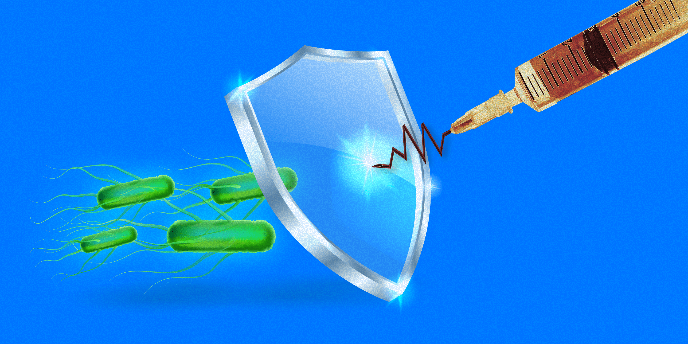 Threat of antibioticresistant bacteria growing to