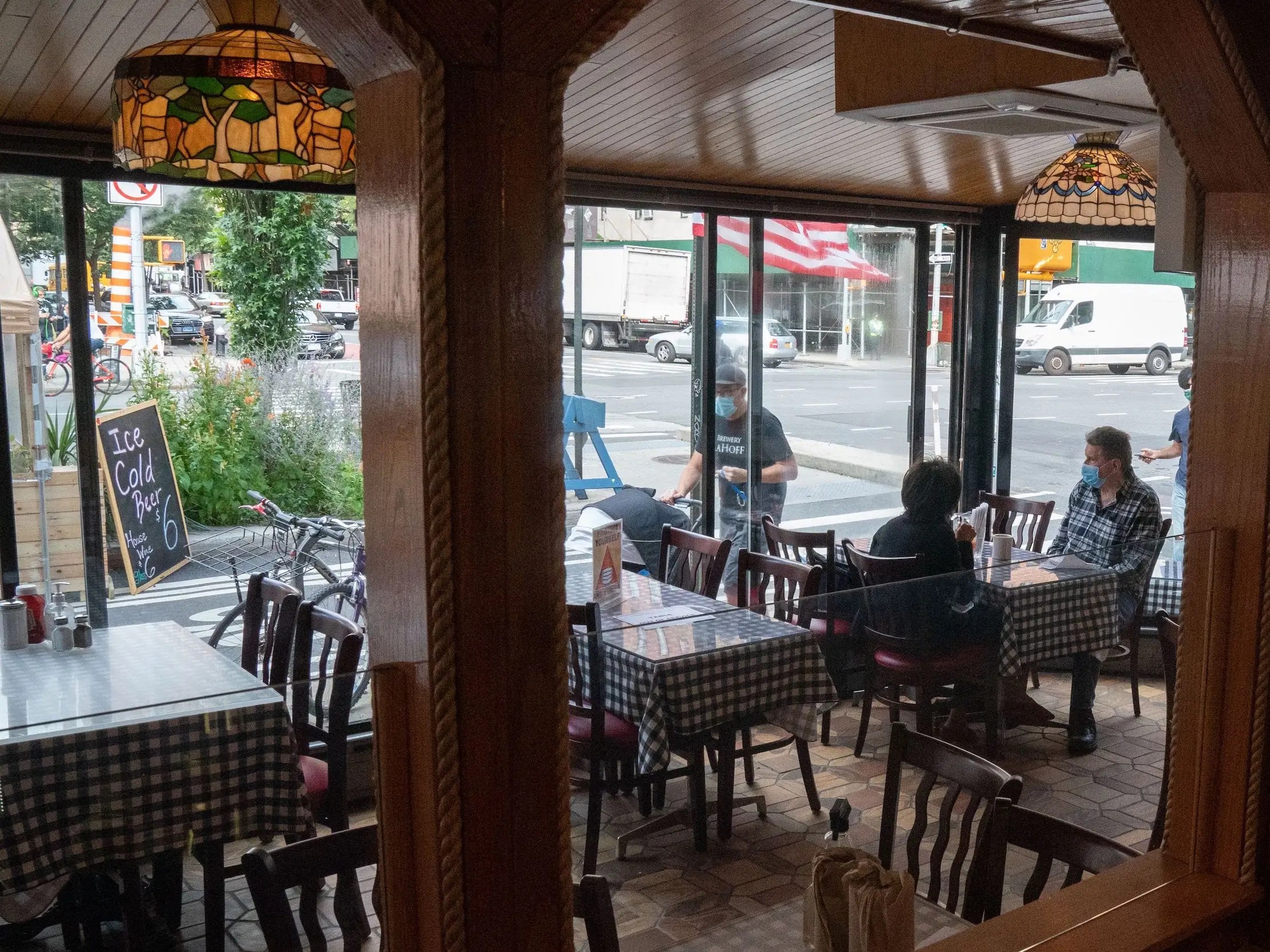 NYC Restaurants Reopen Indoor Dining Photos of Restrictions Business