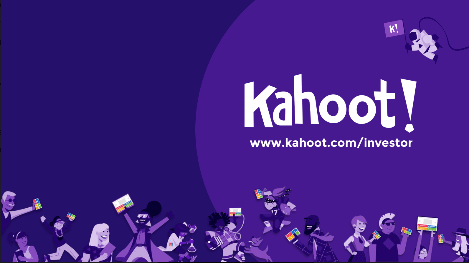 Softbank ploughed more than 200 million into edtech startup Kahoot