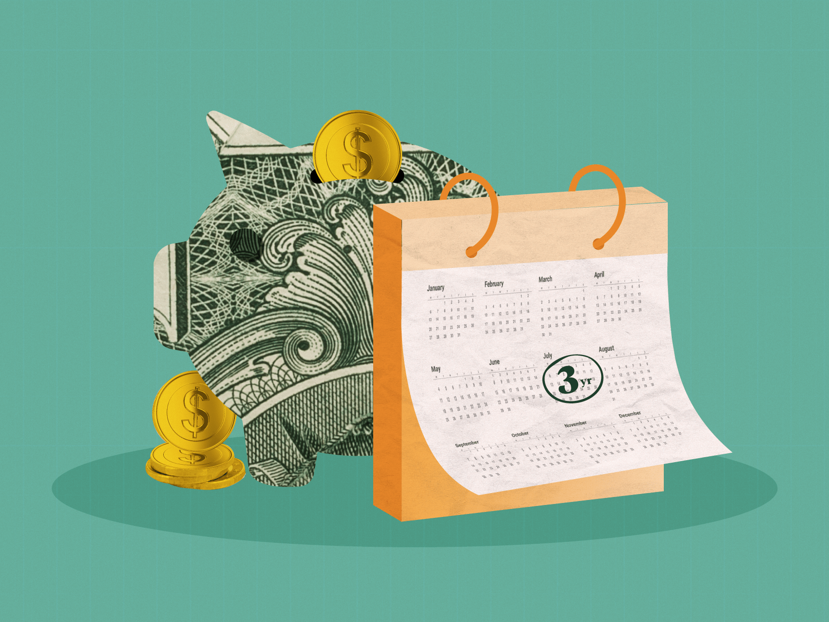 Geriausi 3 metų kompaktinių diskų įkainiai 2023 m. liepos mėn. (iki 4,95 %)