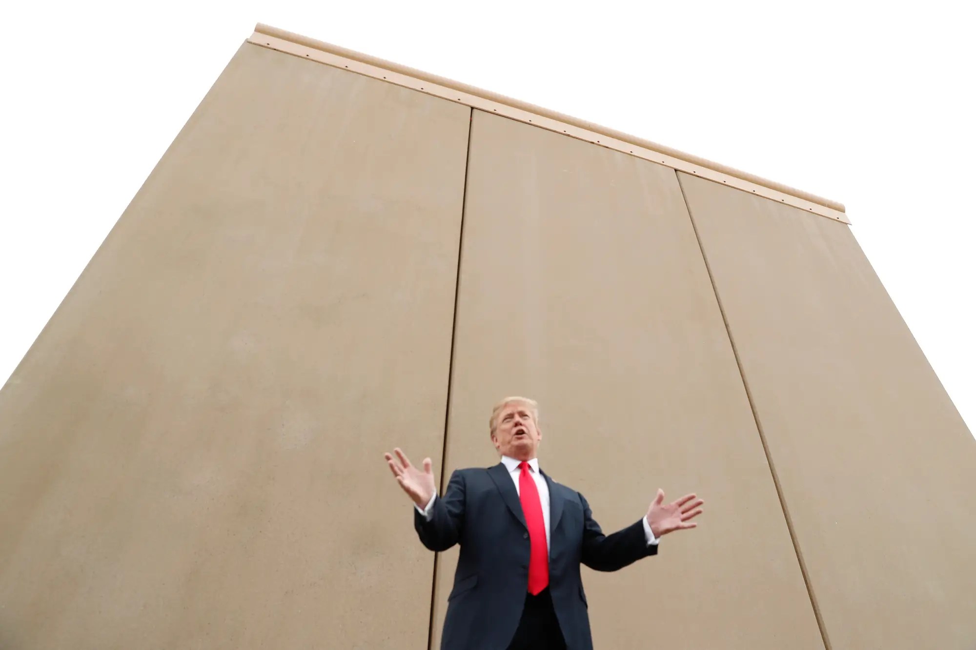 White House returns 2 billion from Trump's border wall funds to the