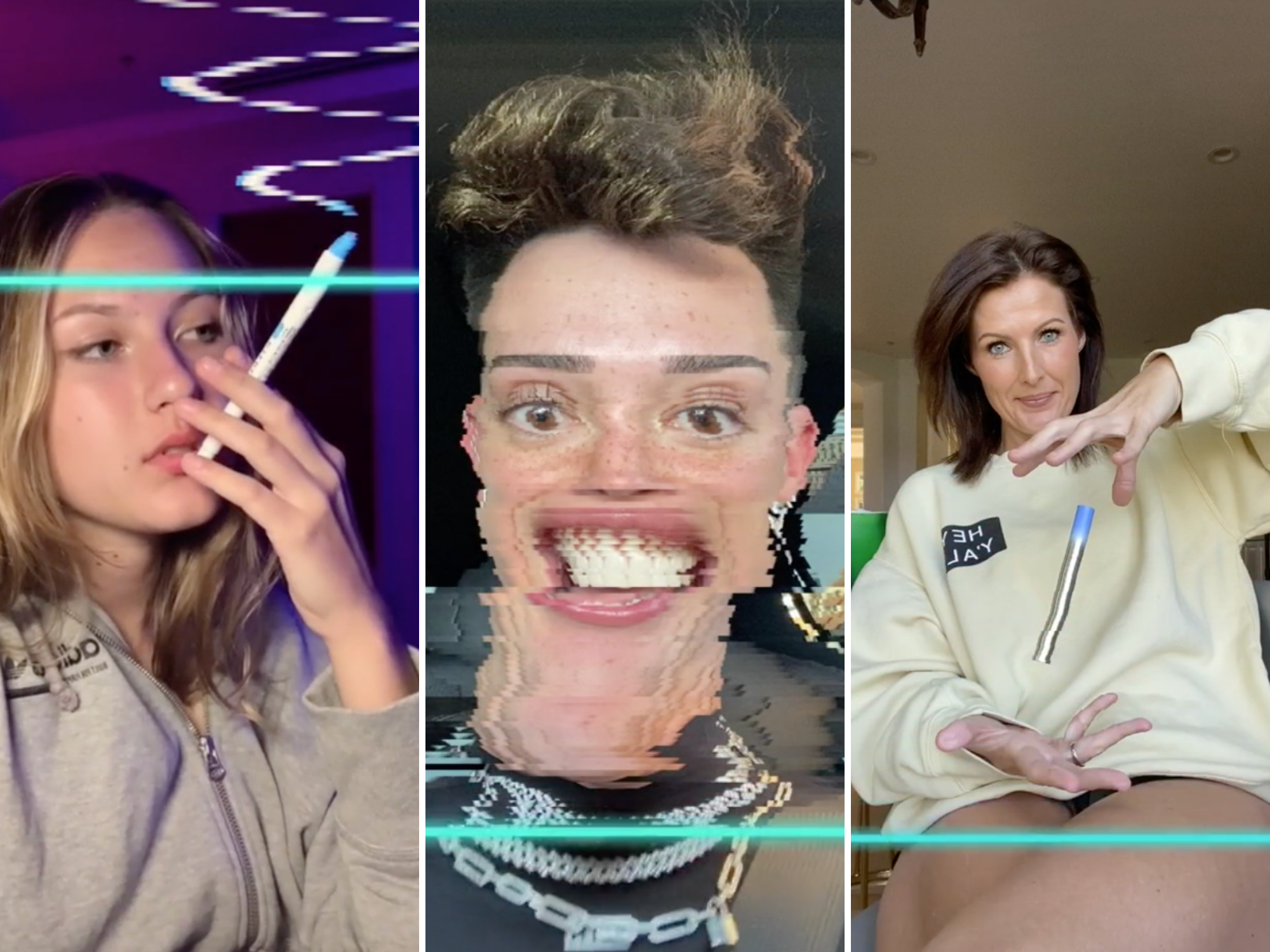 How to use the TikTok time warp scan filter line and biggest trends