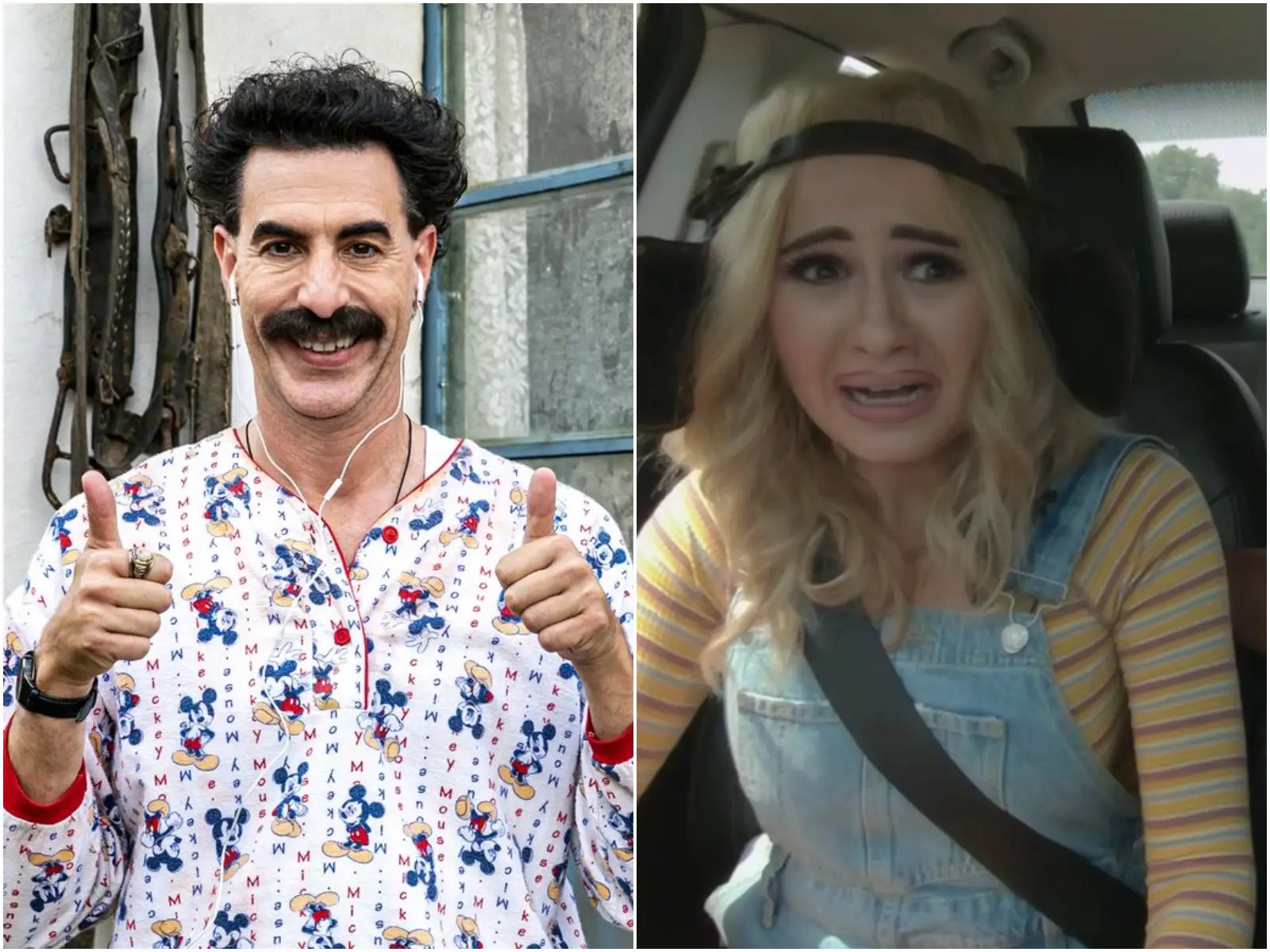 Sacha Baron Cohen 'Travesty' If 'Borat 2' Costar Is Snubbed at Oscars