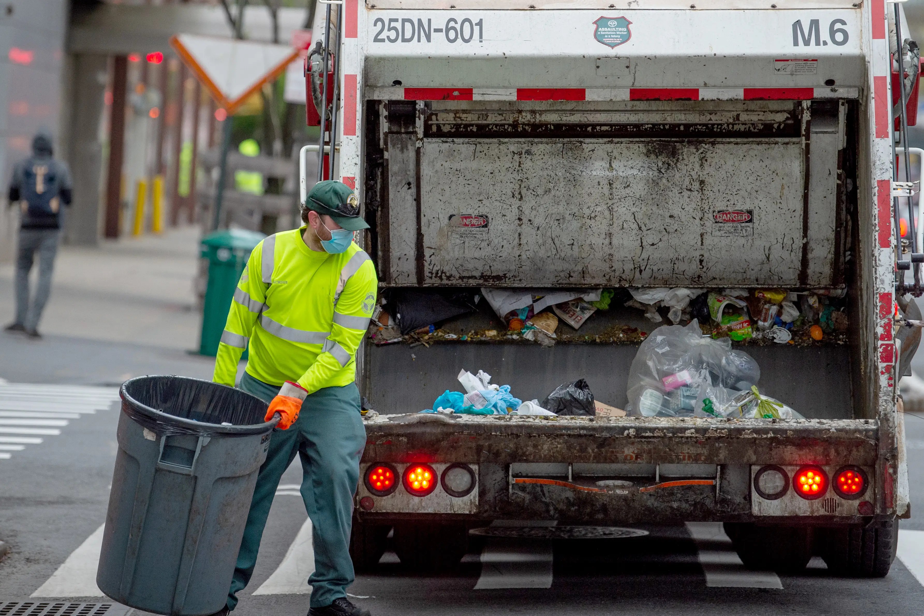 Some sanitation workers in NYC earned nearly 300,000 last year as