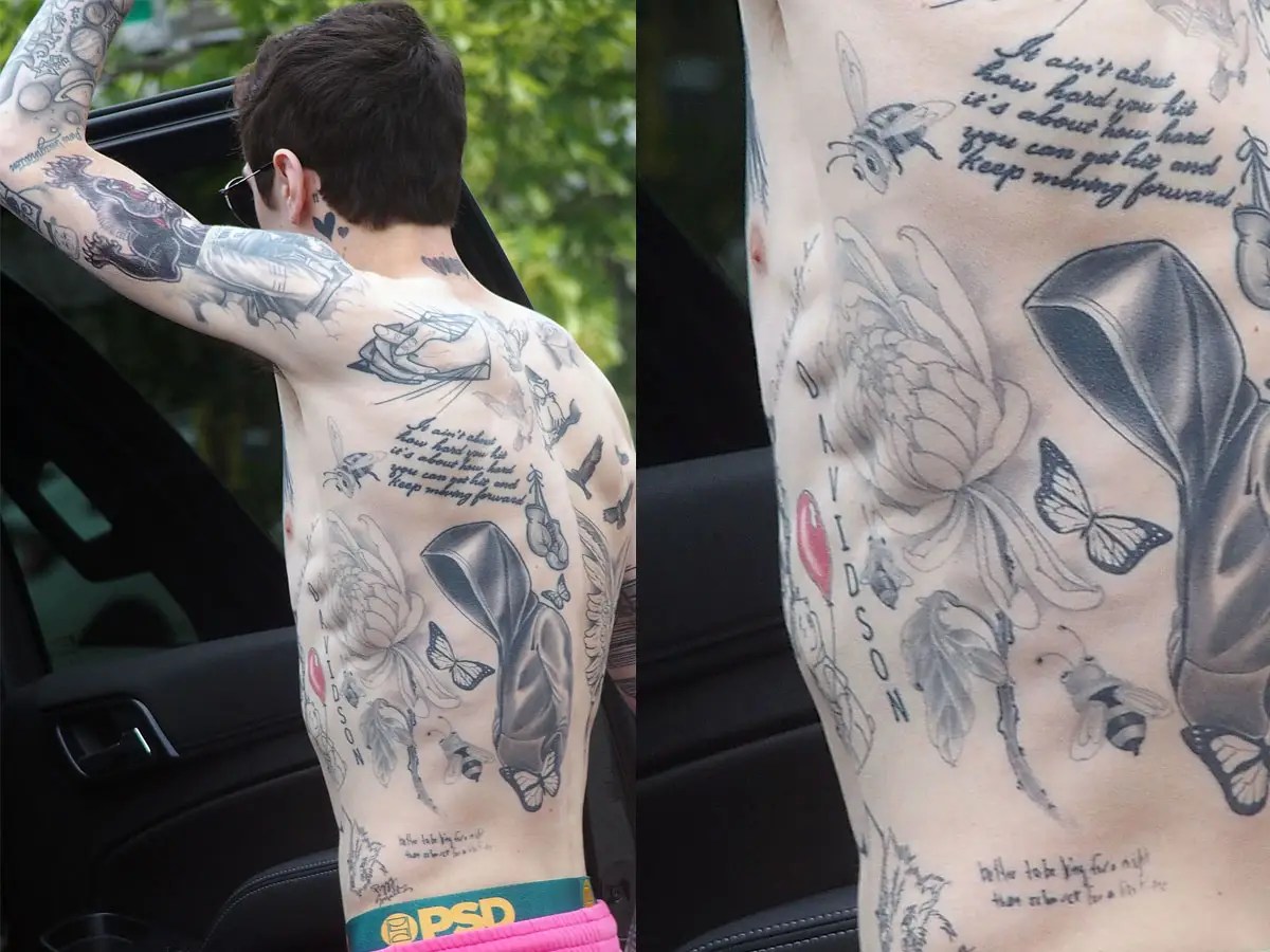 Pete Davidson's Tattoos: A Complete Guide To The 'Snl' Star's Ink 750_x_1000_jpg