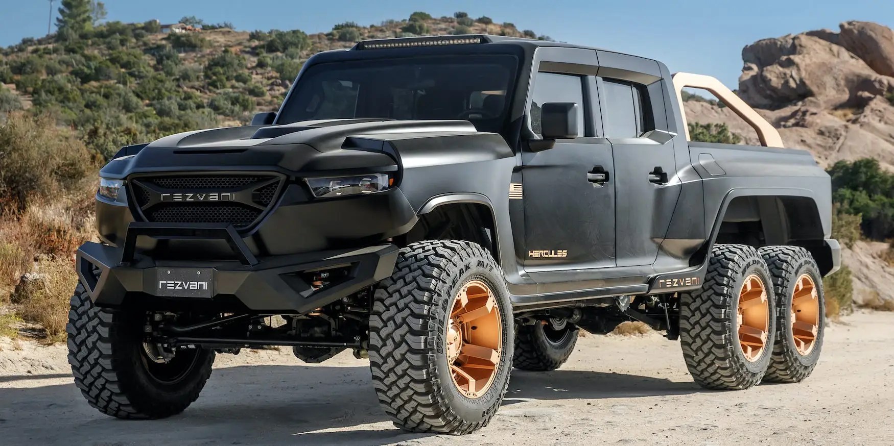 This bulletproof, 6wheeled, 1,300horsepower pickup costs up to 700,000 and already has 18