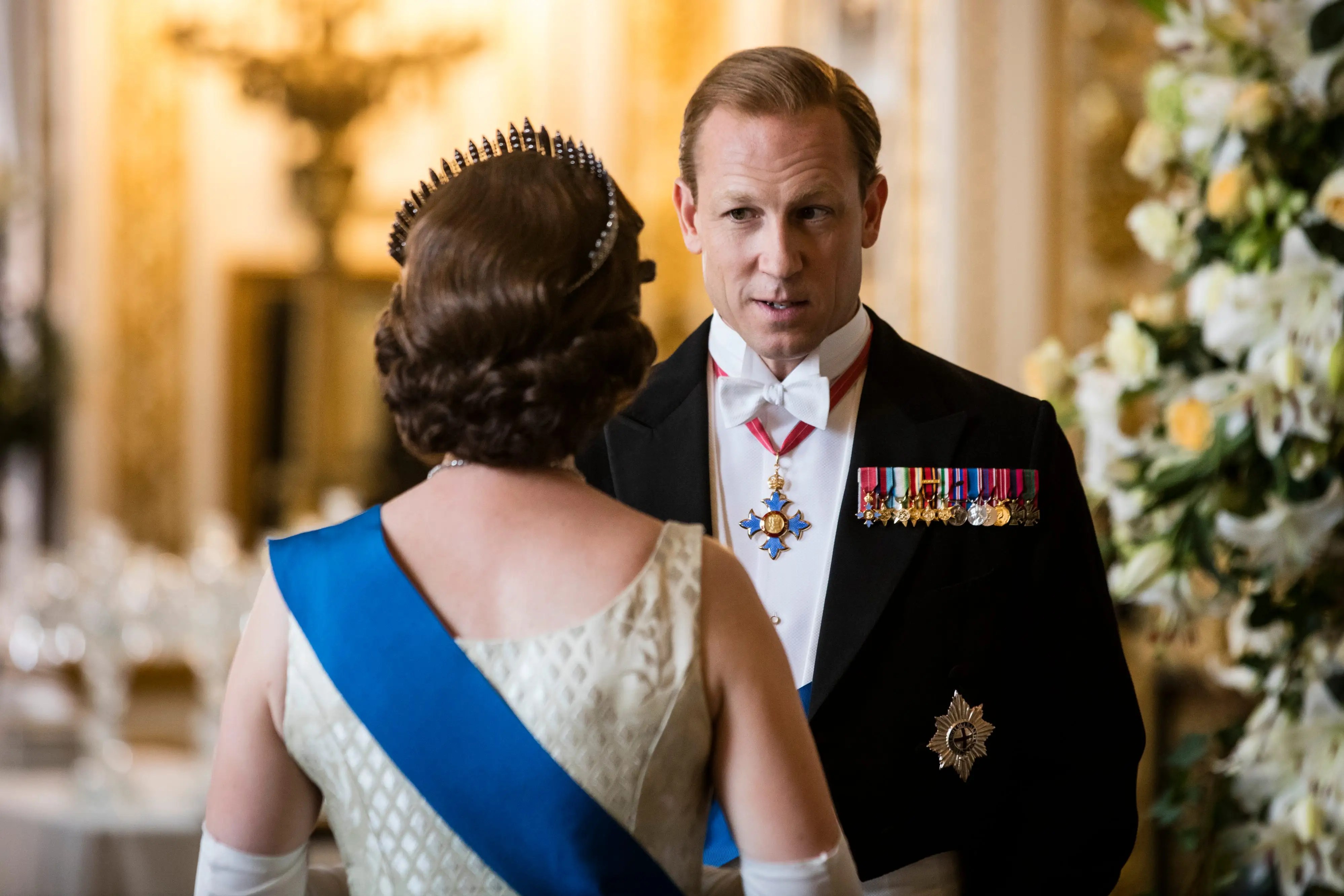 'The Crown' stars Matt Smith and Tobias Menzies, who played Prince