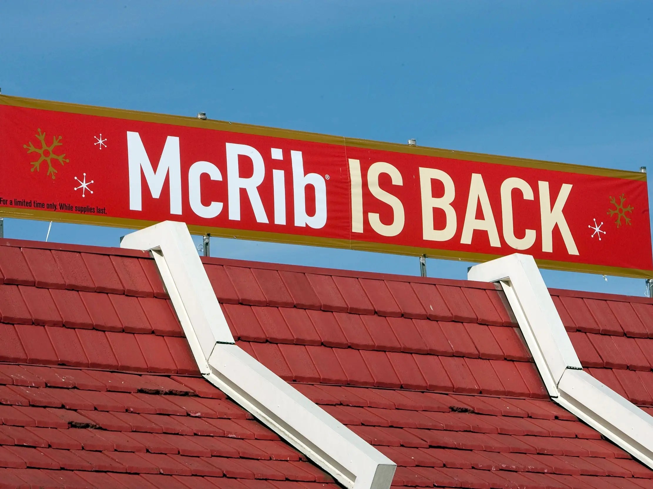 The McRib is coming back to select McDonald's despite its 2022 farewell