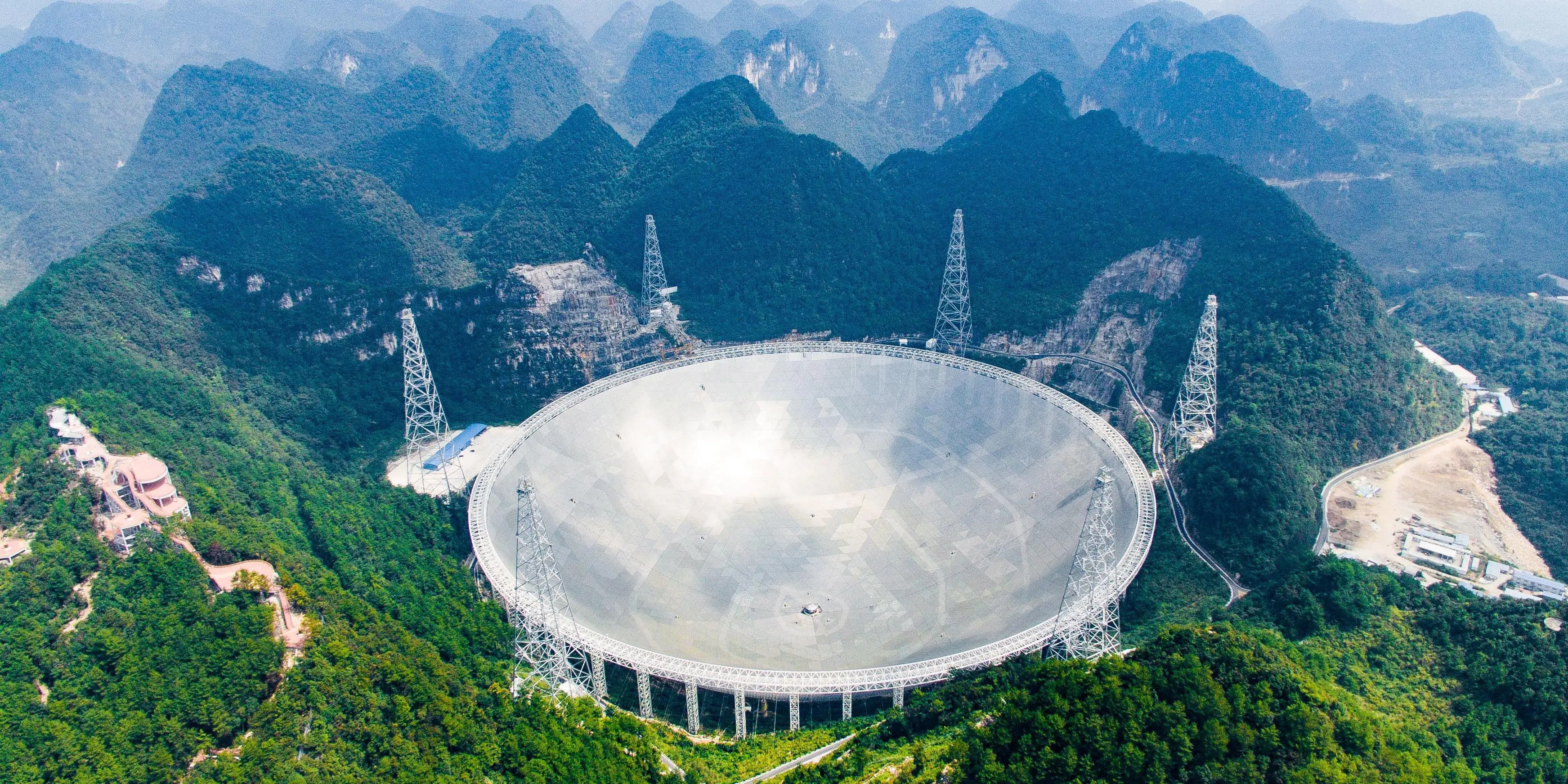 China now holds the world's last giant, singledish telescope after the