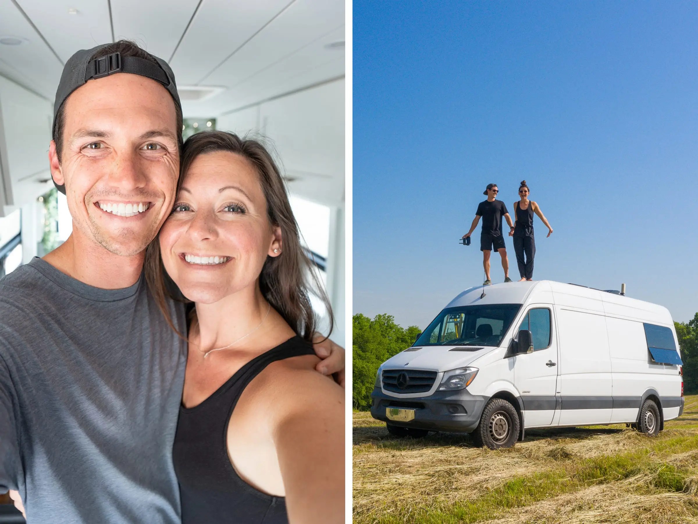 See how a couple live fulltime out of a 40,000 converted Mercedes