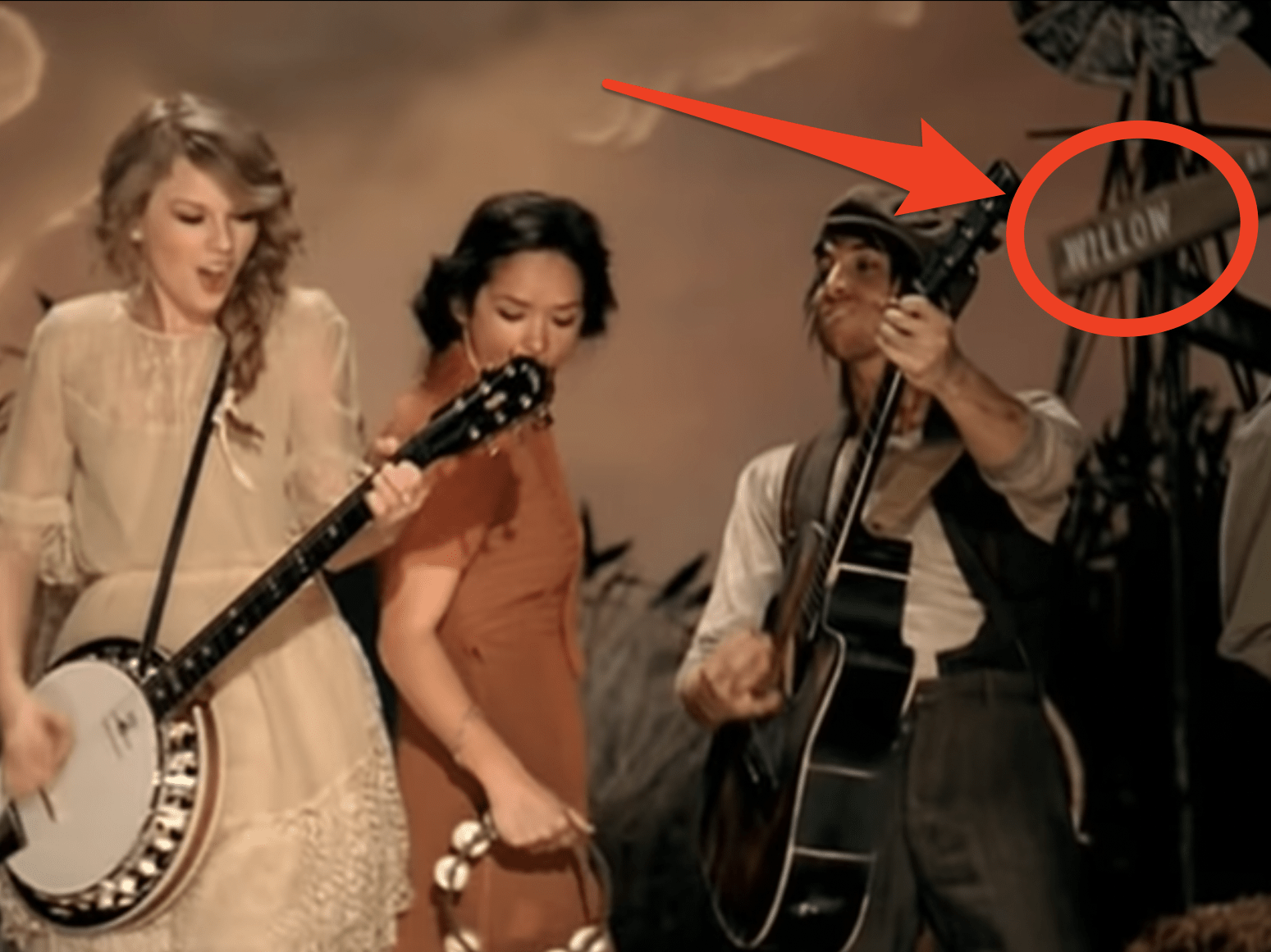 Taylor Swift's 'Mean' Music Video Has Easter Egg for 'Willow