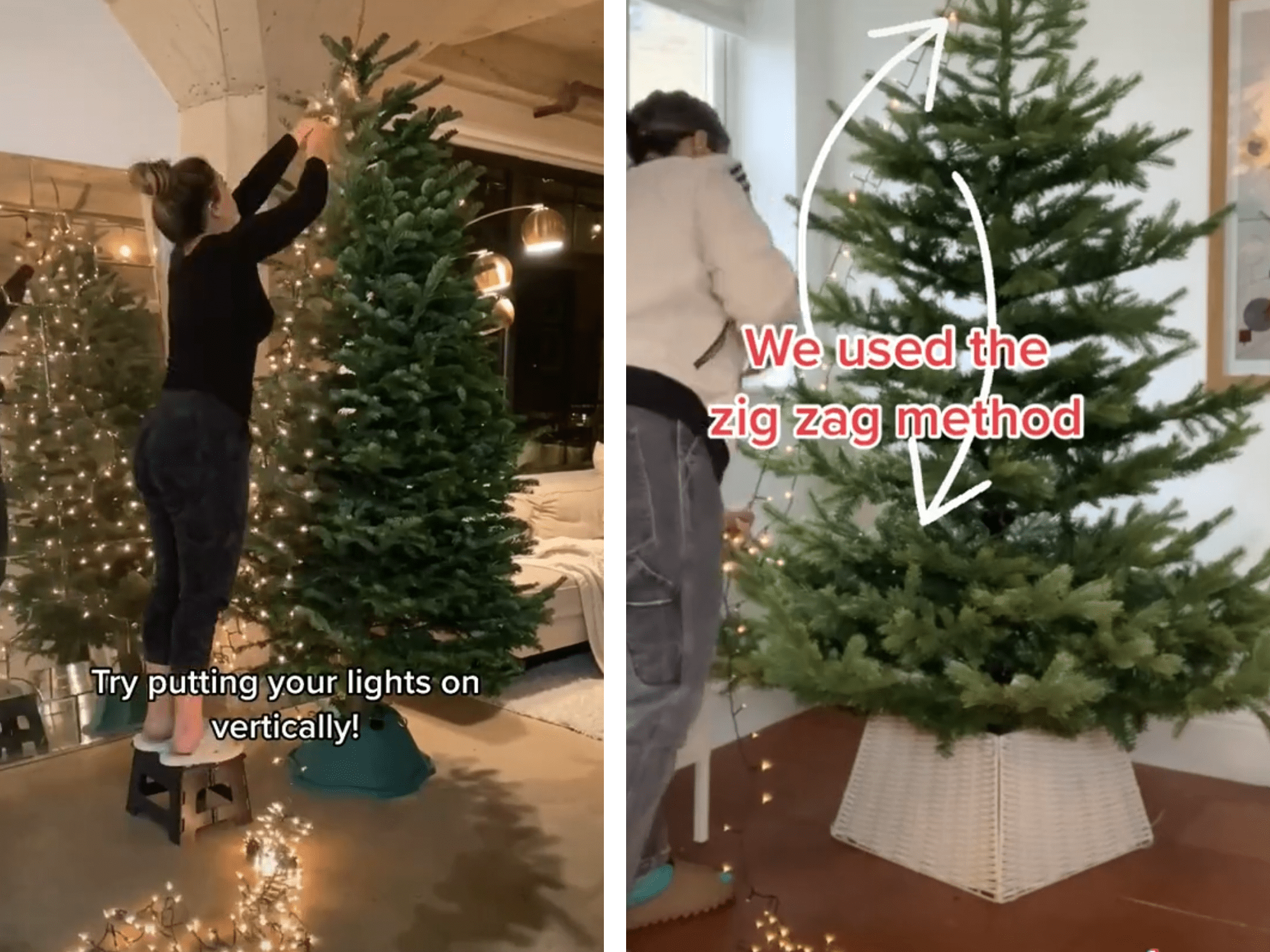 correct way to put lights on christmas tree ambassademauritanie