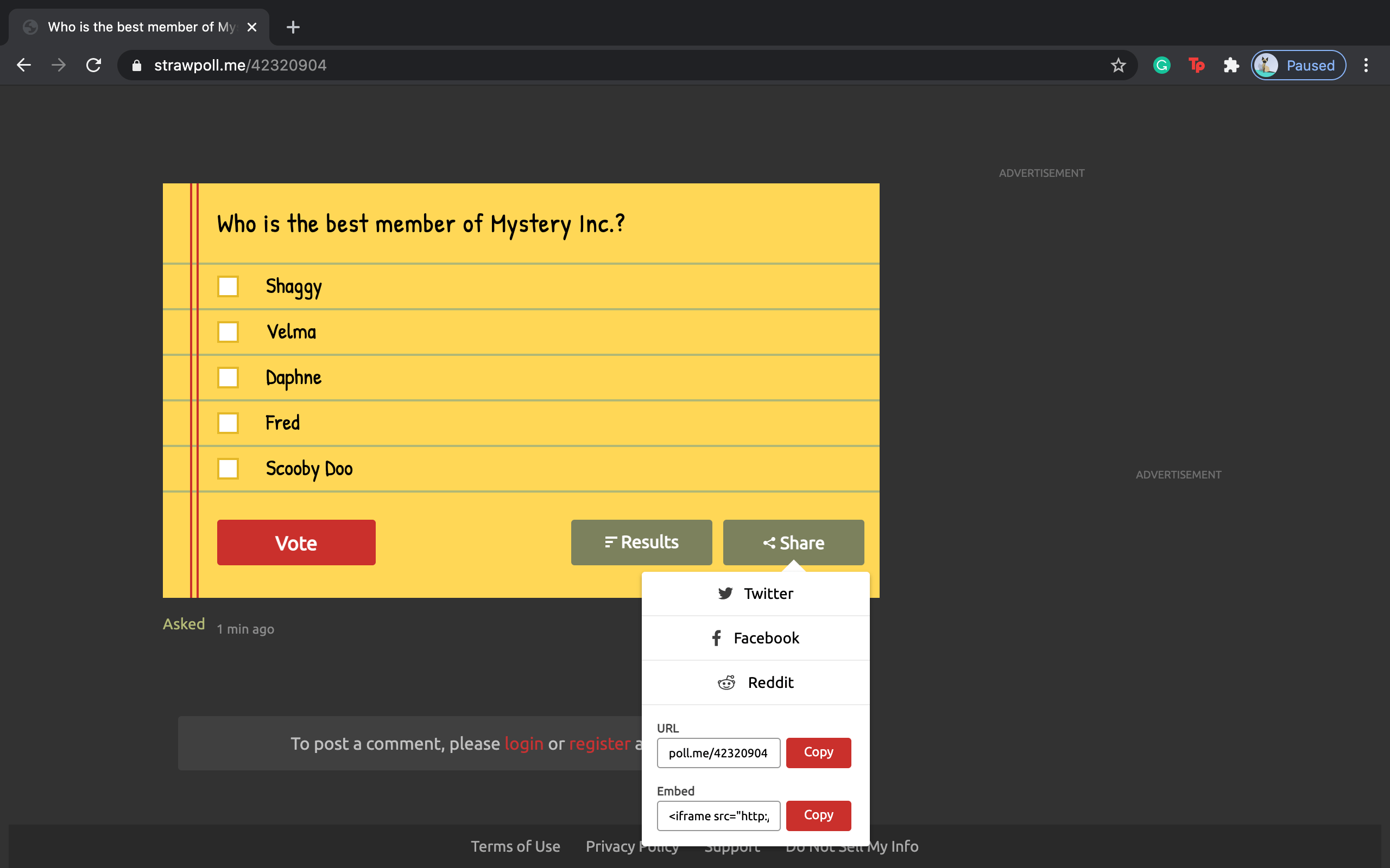 How to make an online poll or survey for free and share it with anyone