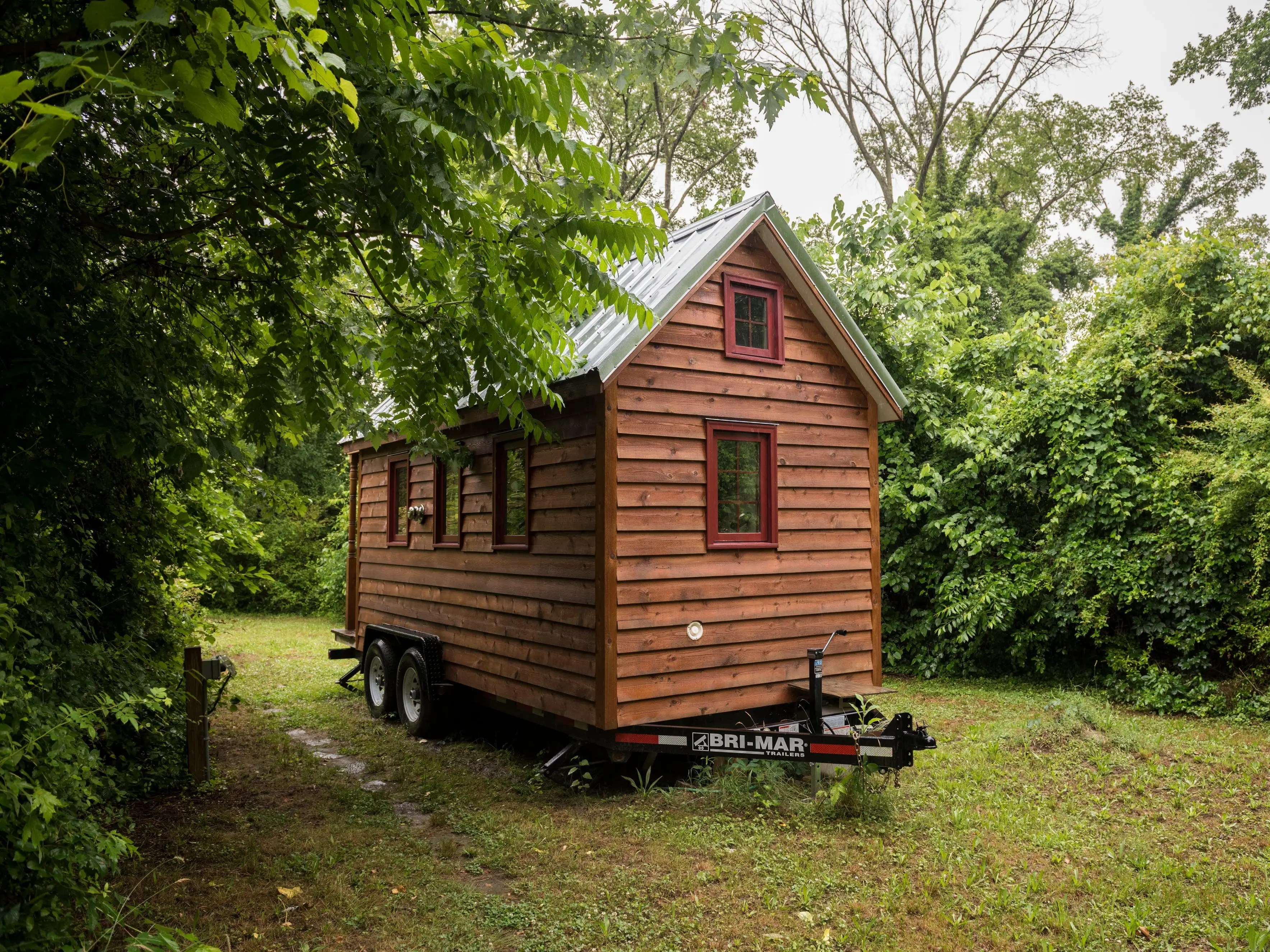 A woman was forced to live in her tiny house secretly for 2 years after