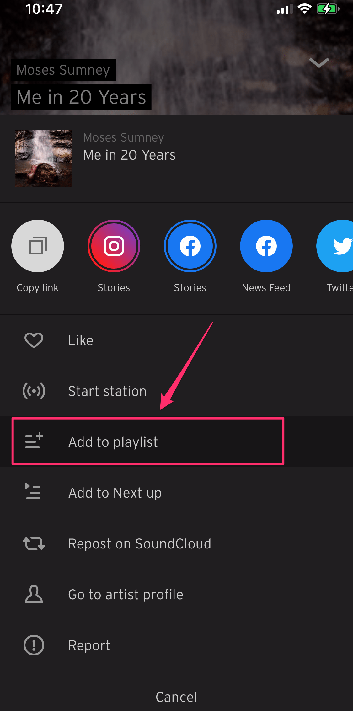 How to make a playlist on SoundCloud to organise all your favourite
