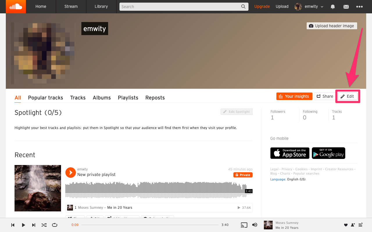 How to change your SoundCloud name on desktop or mobile
