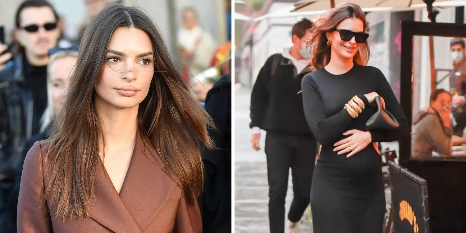 Emily Ratajkowski Denies Getting Lip Fillers During Pregnancy