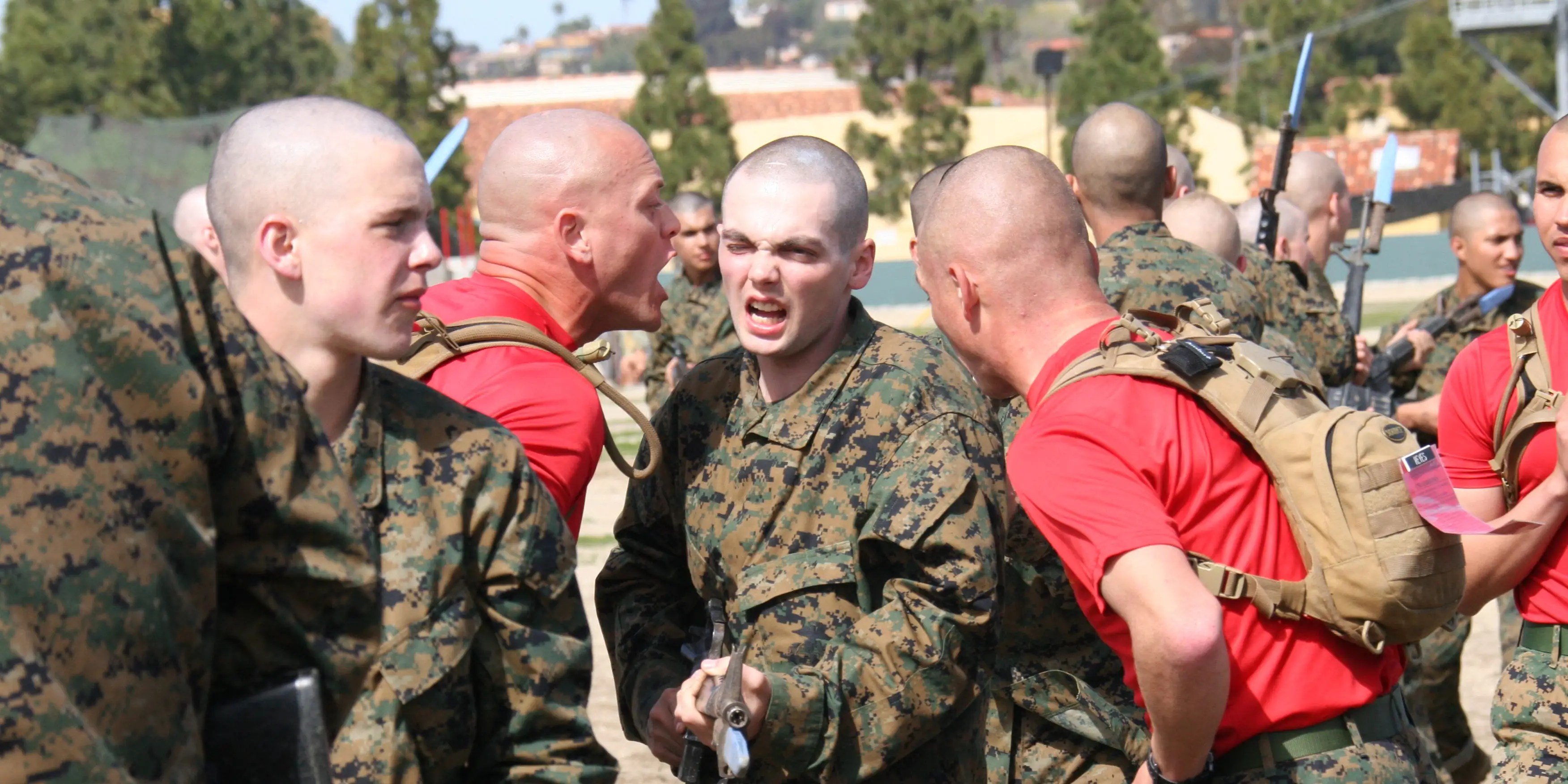 Nearly 90 of military hazing complaints come from the Marine Corps