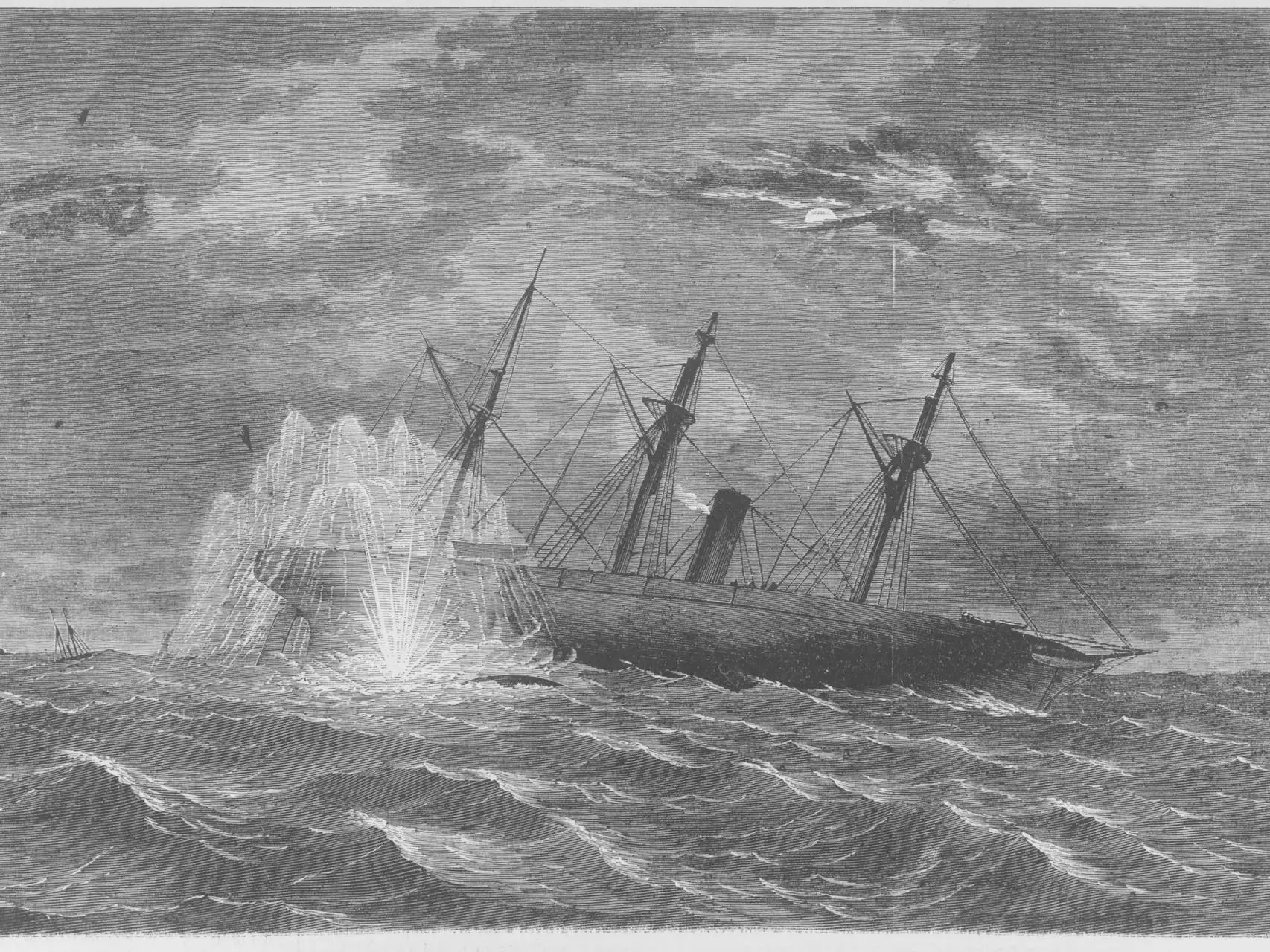 Civil War Confederate submarine Hunley was first sub to sink a warship