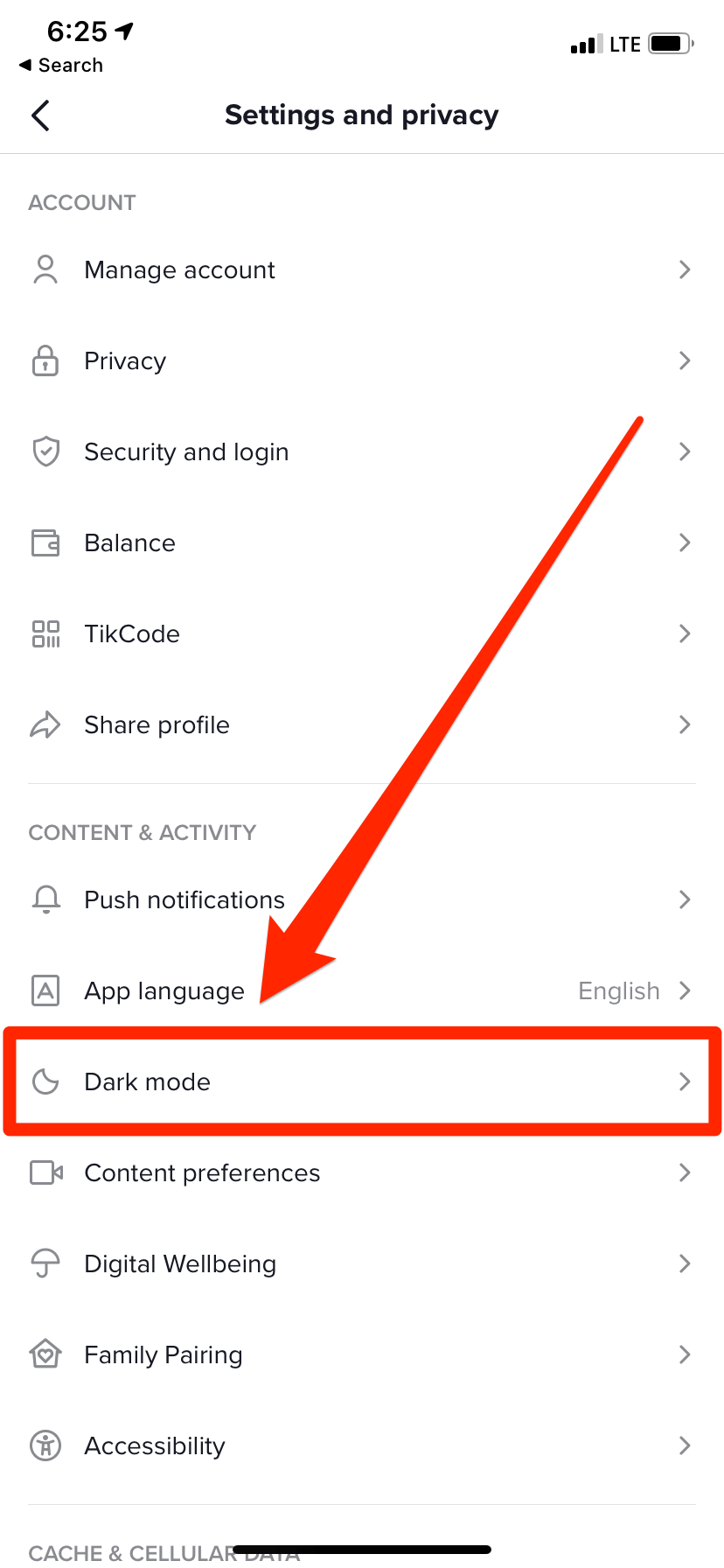 How to get dark mode on TikTok in the iPhone app, and give the viral