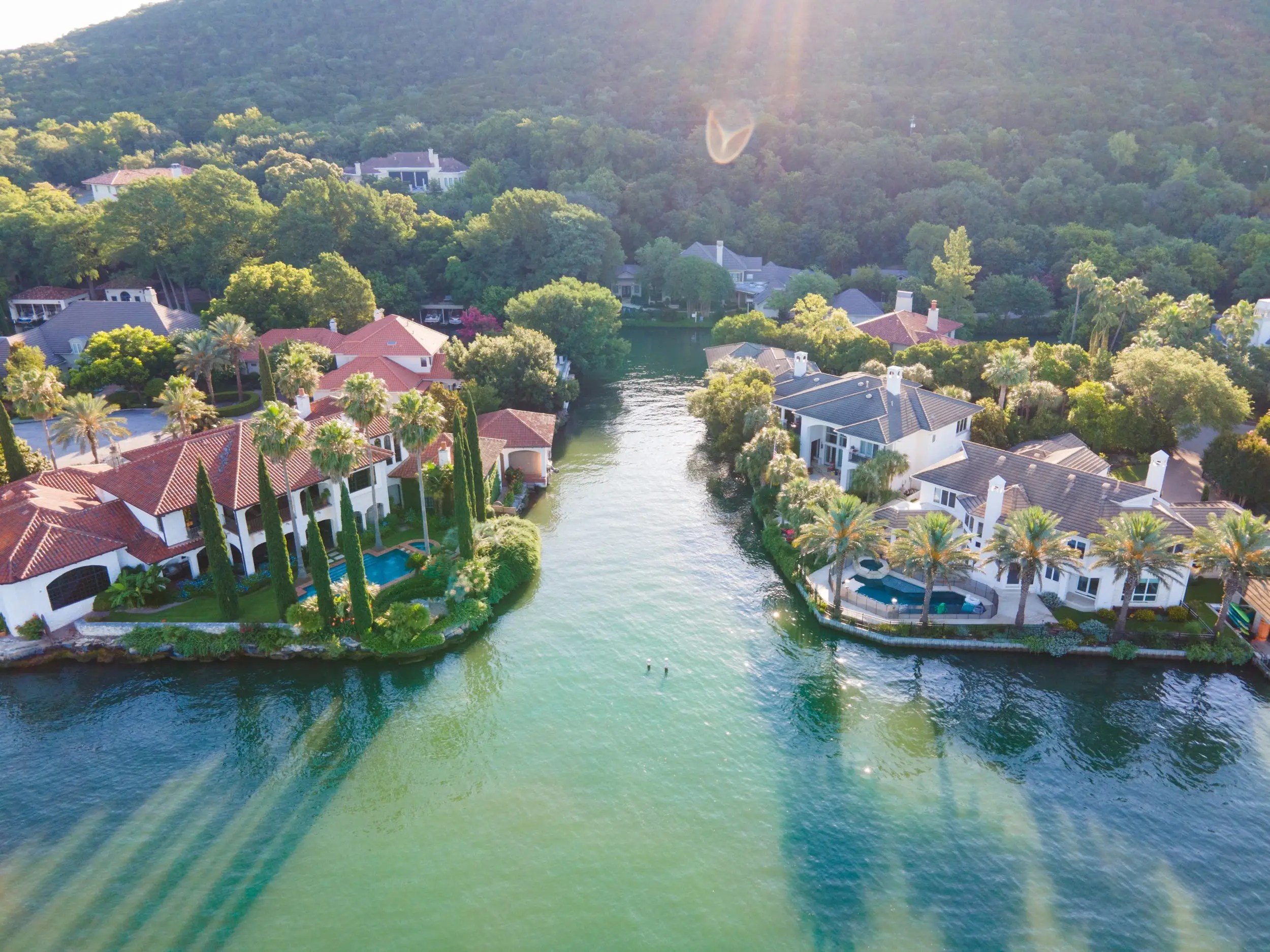 Austin's most expensive home, a 9acre lakefront estate, just sold to