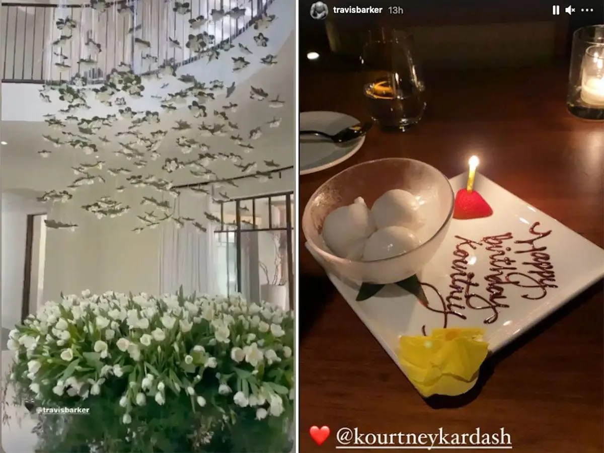 Travis Barker Kourtney Kardashian Instagram . Travis Barker Posted Instagram For Kourtney Kardashian S Birthday