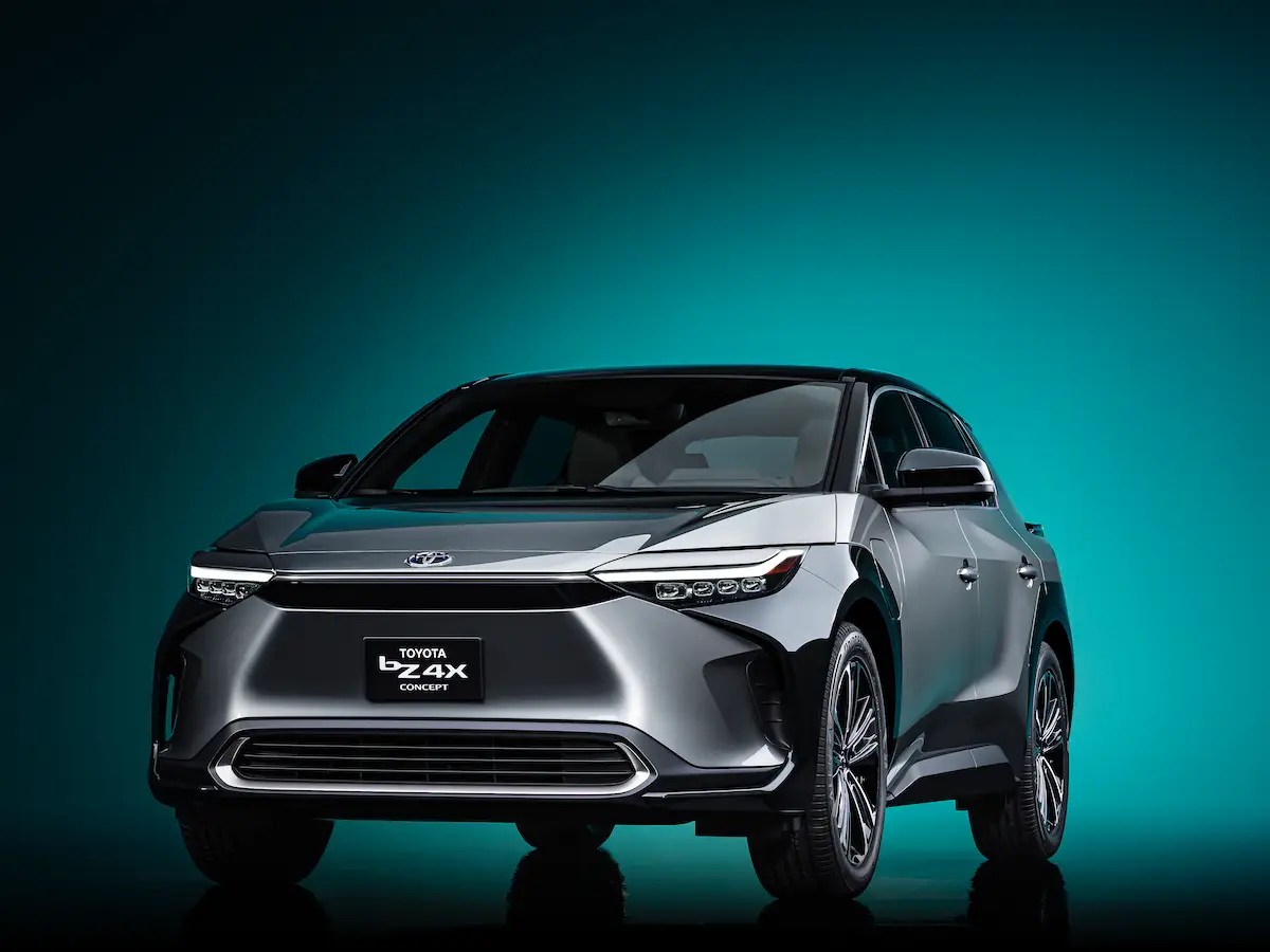 Toyota Unveils New Electric SUV, the BZ4X, Plans 15 Models by 2025