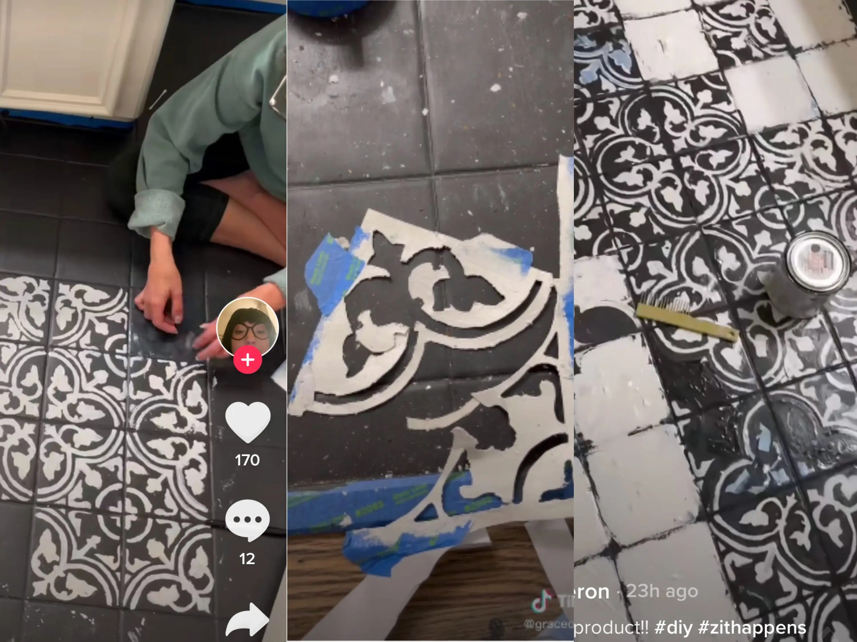 Green Bathroom Sink Tiktok