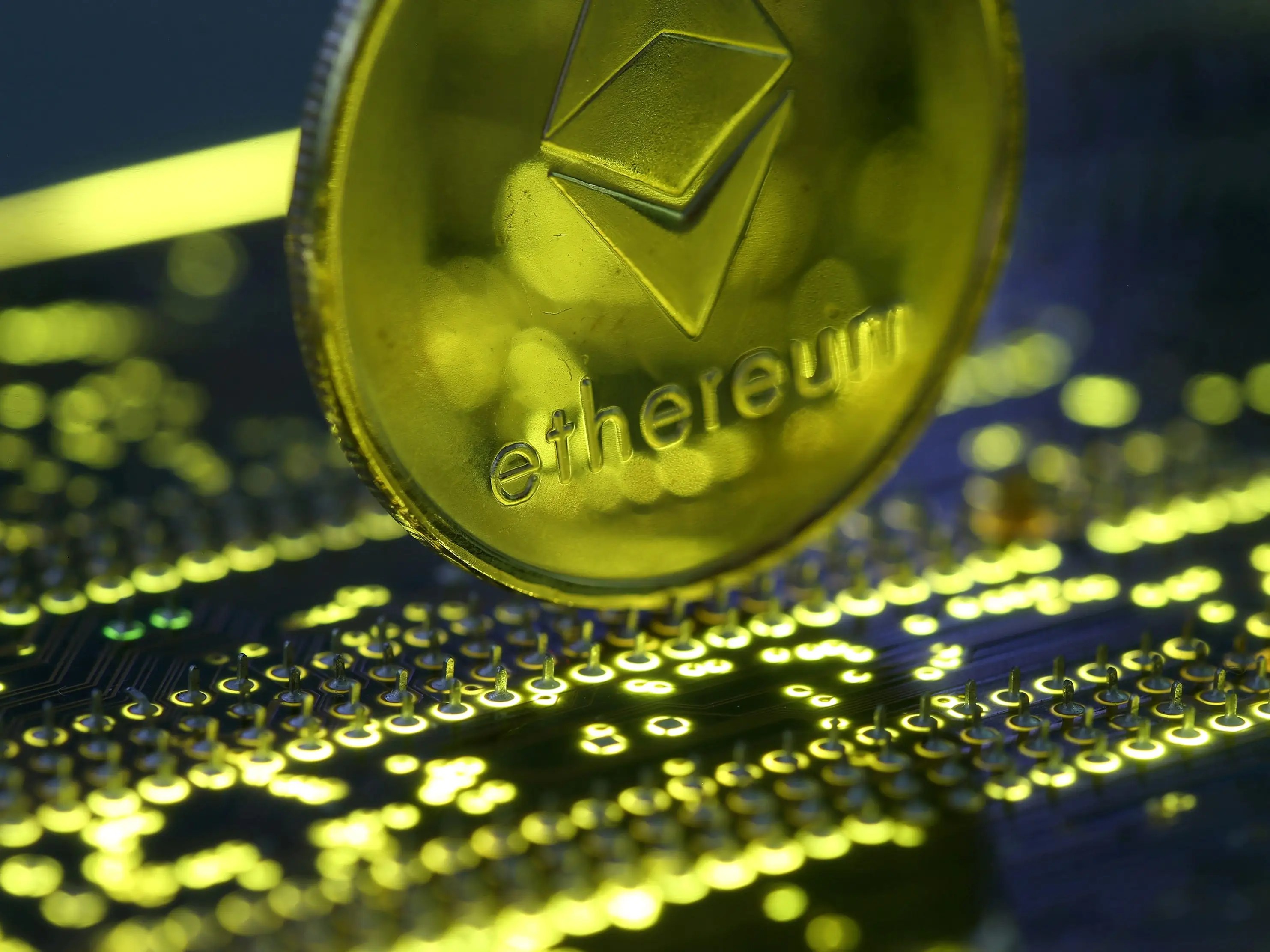 Ether jumps to new high above 3,500 as momentum builds behind the